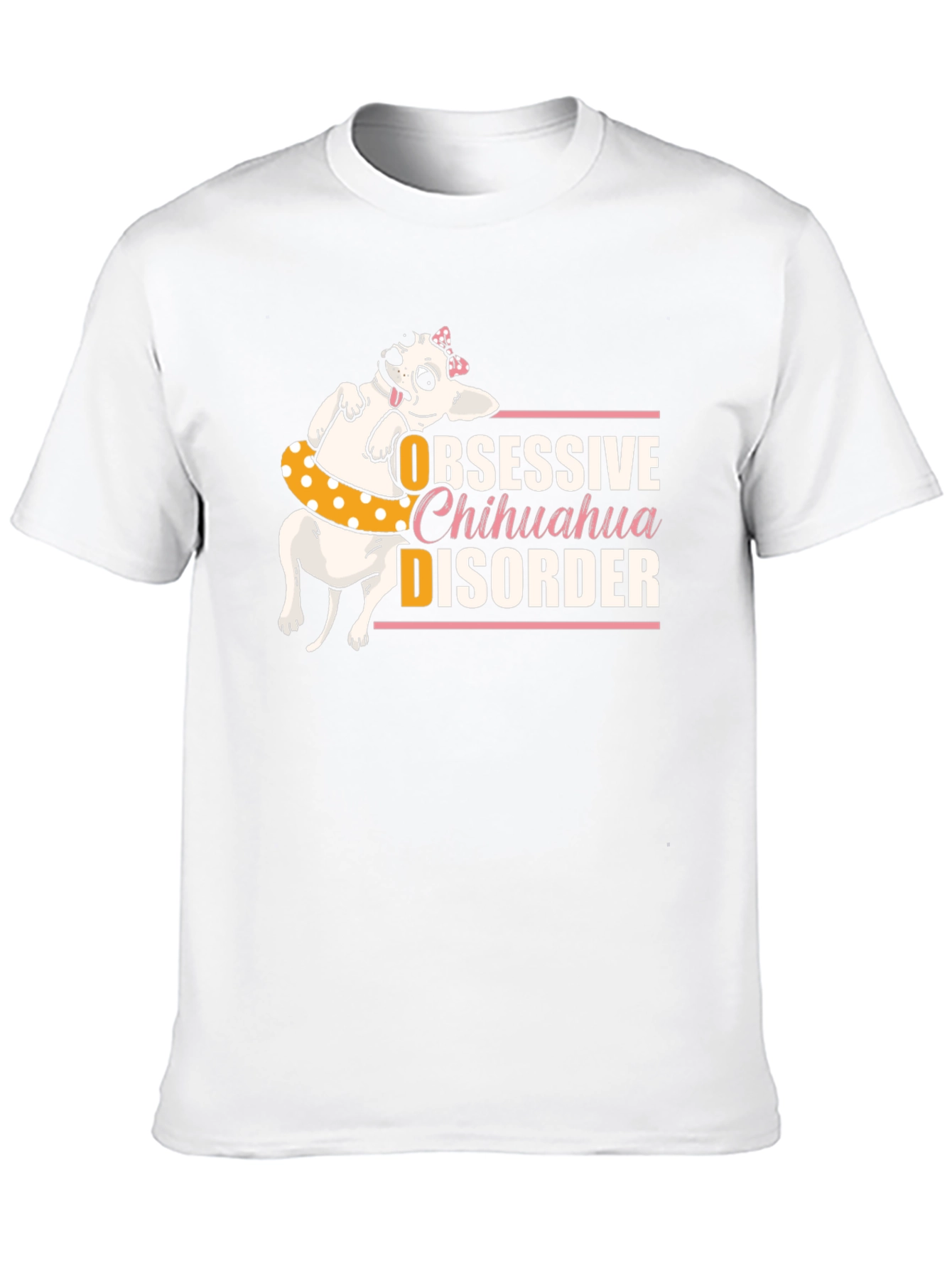 Obsessive Chihuahua Disorder Black T-Shirt