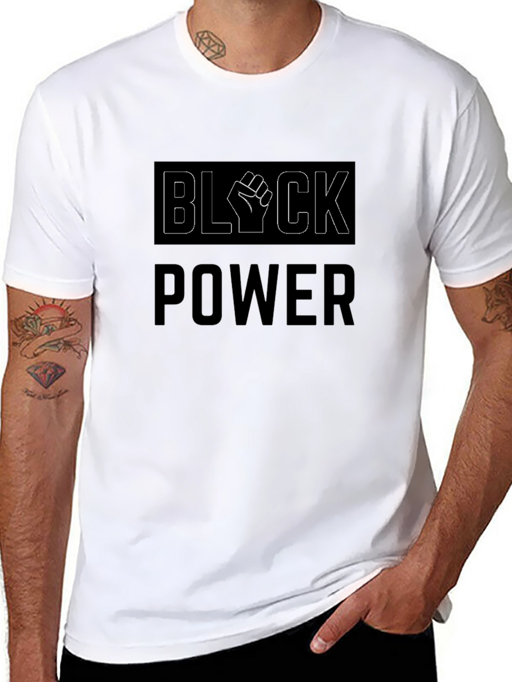 Black Power Graphic Tee - Equality Fist
