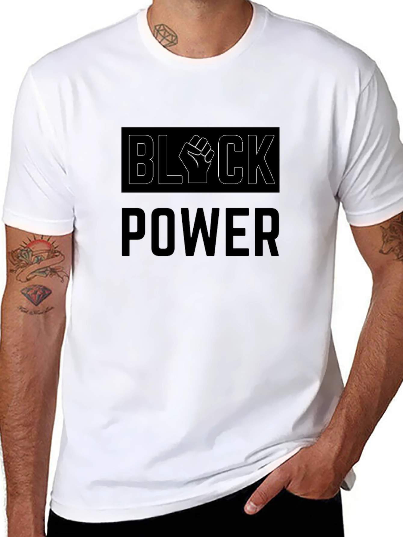 Black Power Graphic Tee - Equality Fist
