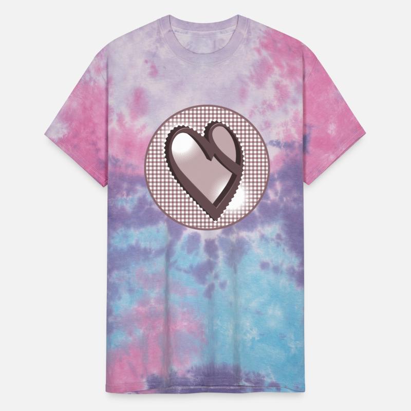 Nostalgic label in old pink with calligraphy heart