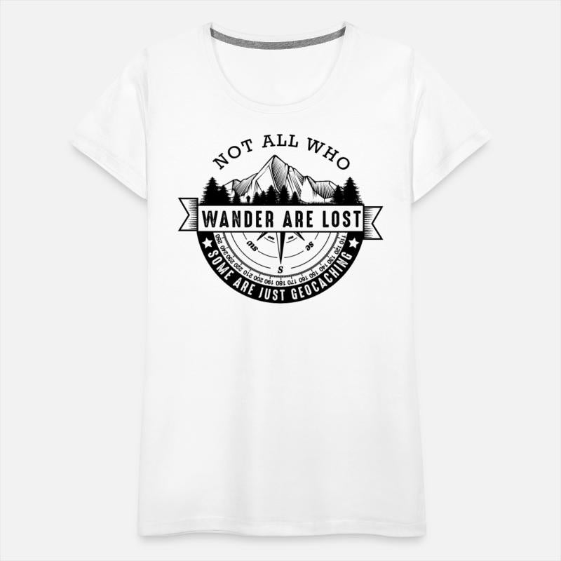 Not All Who Wander Are Lost | Geocaching Quotes