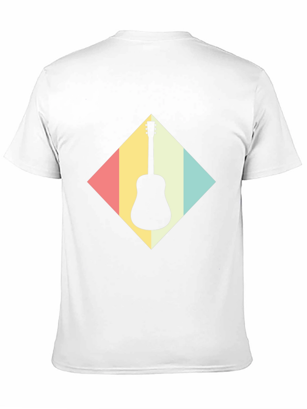 Retro Guitar T-Shirt - Musical Instrument Tee
