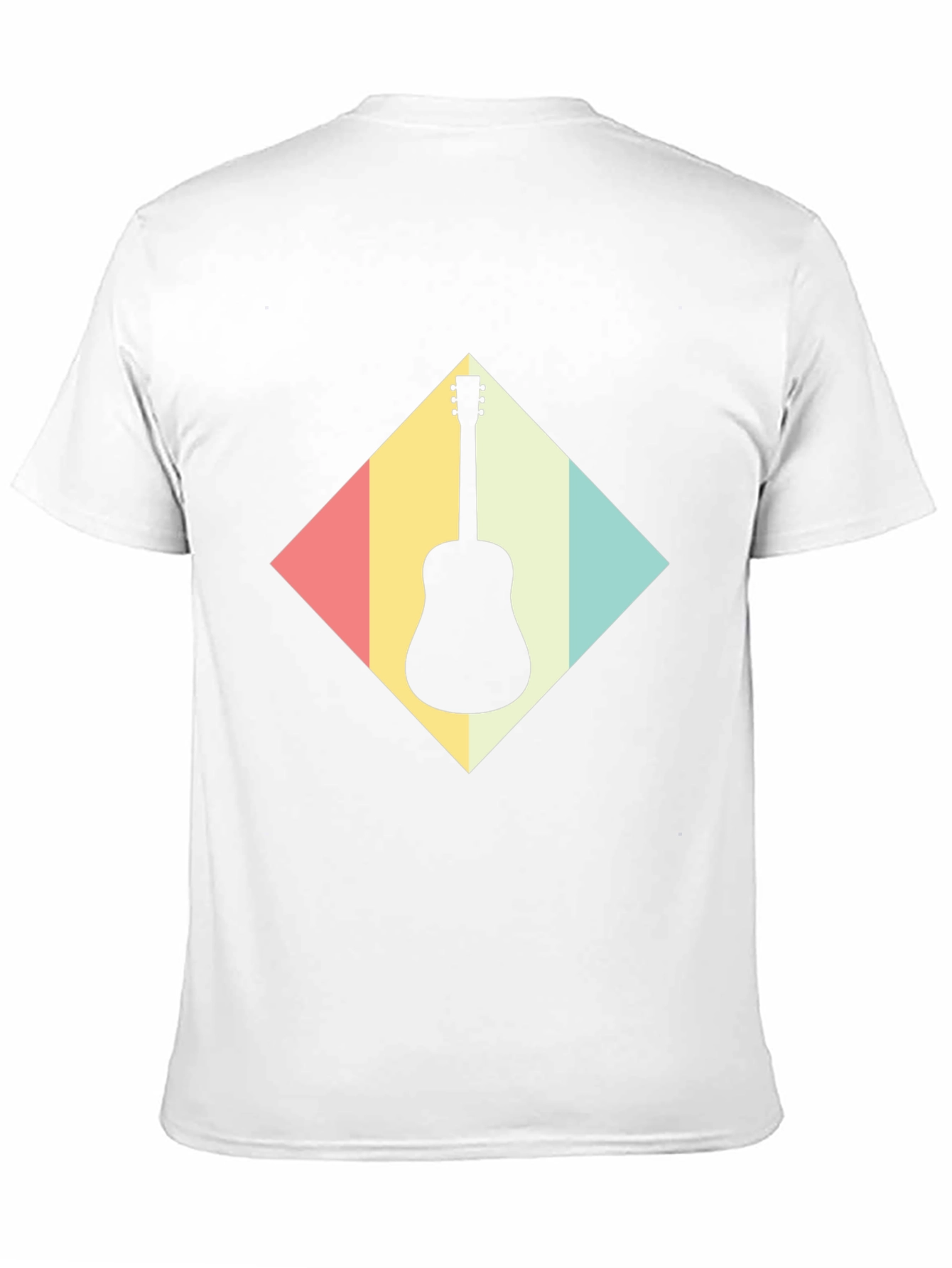 Retro Guitar T-Shirt - Musical Instrument Tee