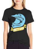 Dirty Love Motocross Helmet Graphic Tee