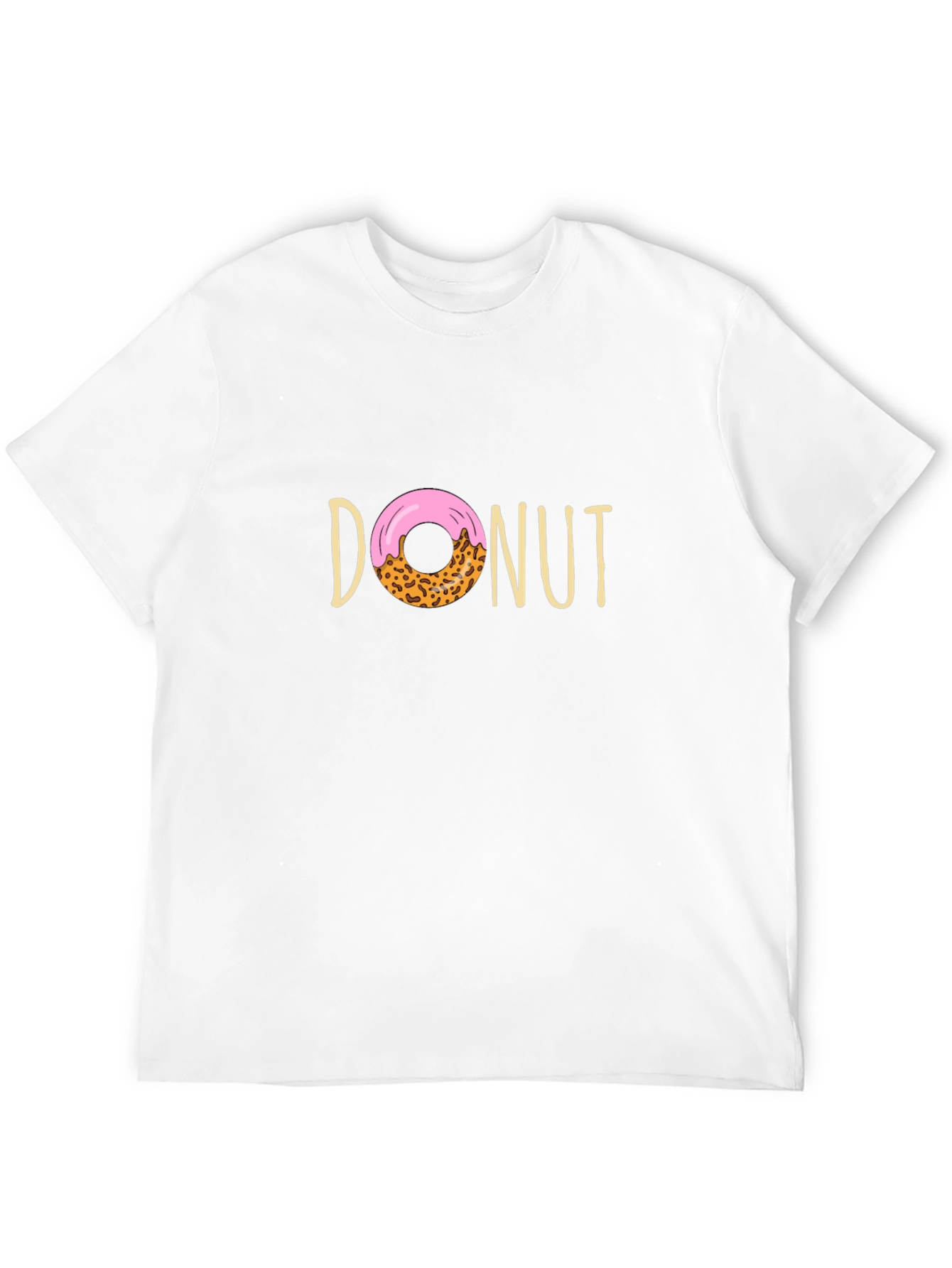 Donut Graphic Tee - Fun Casual Wear