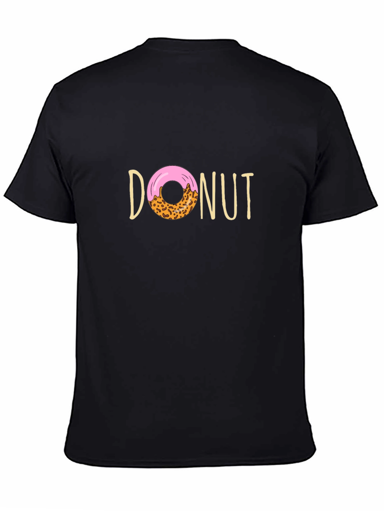 Donut Graphic Tee - Fun Casual Wear