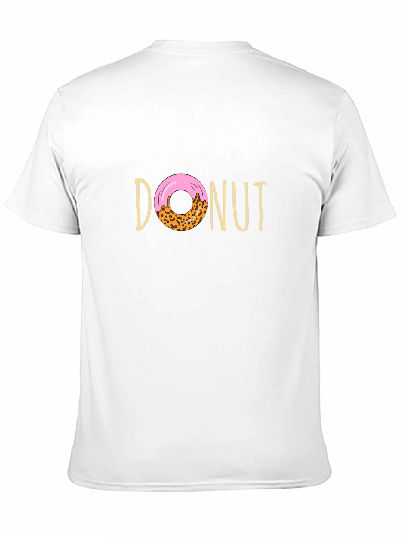 Donut Graphic Tee - Fun Casual Wear