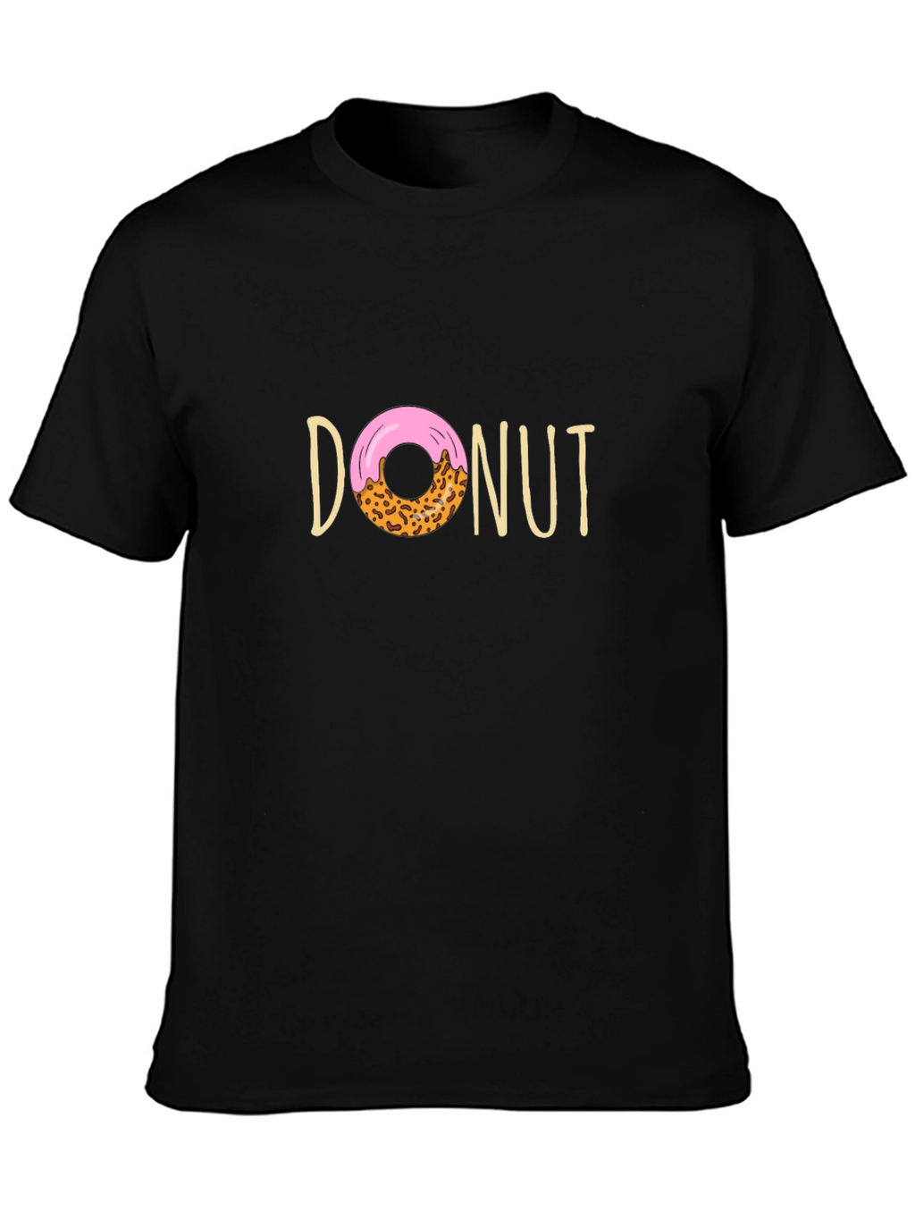 Donut Graphic Tee - Fun Casual Wear