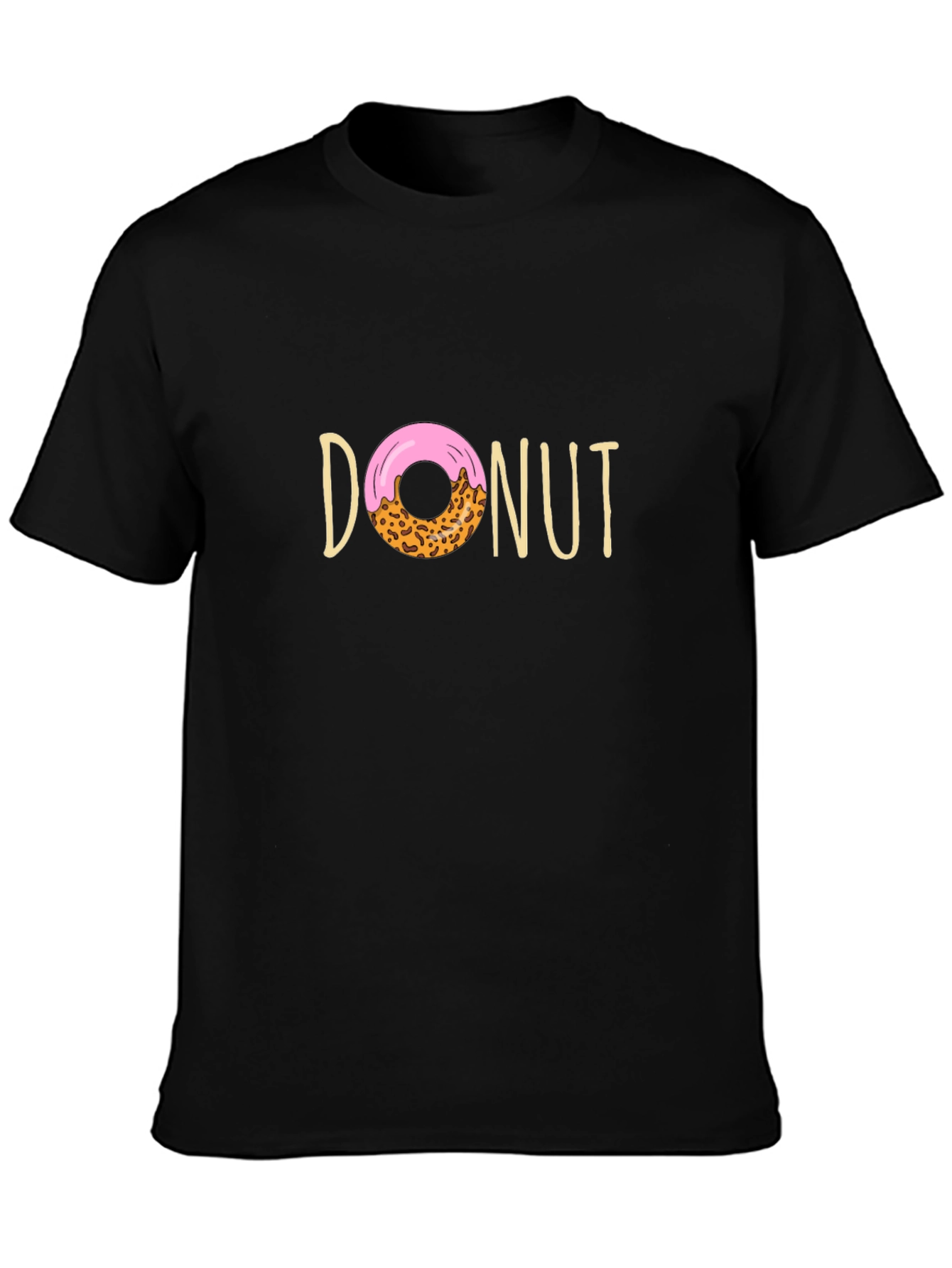 Donut Graphic Tee - Fun Casual Wear