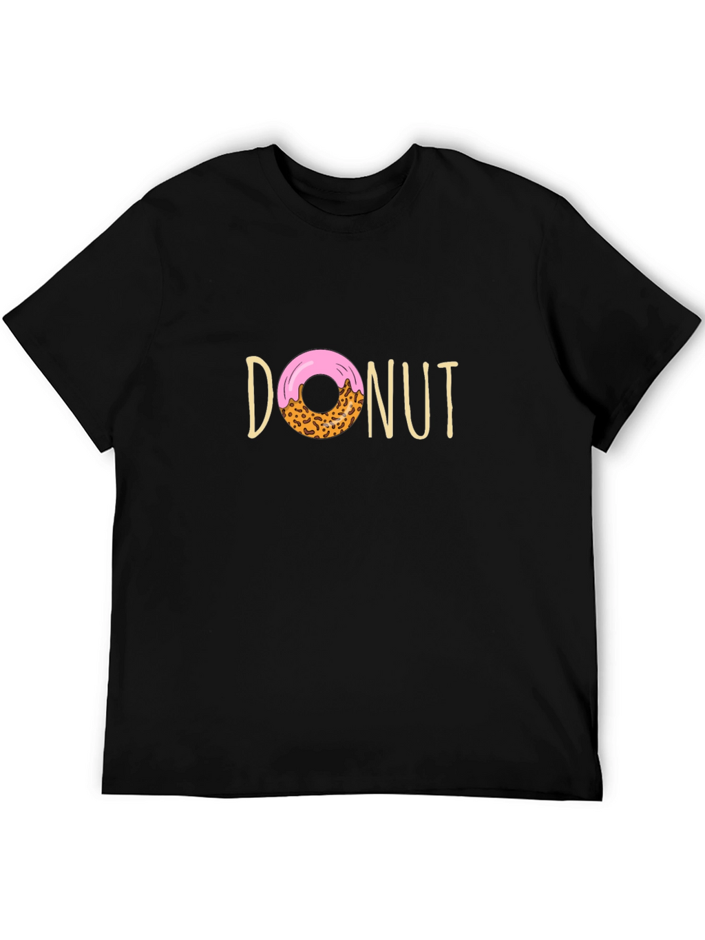 Donut Graphic Tee - Fun Casual Wear