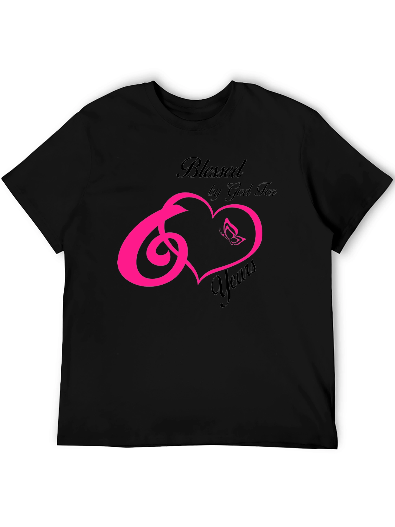 Blessed by God 60 Years Birthday T-Shirt