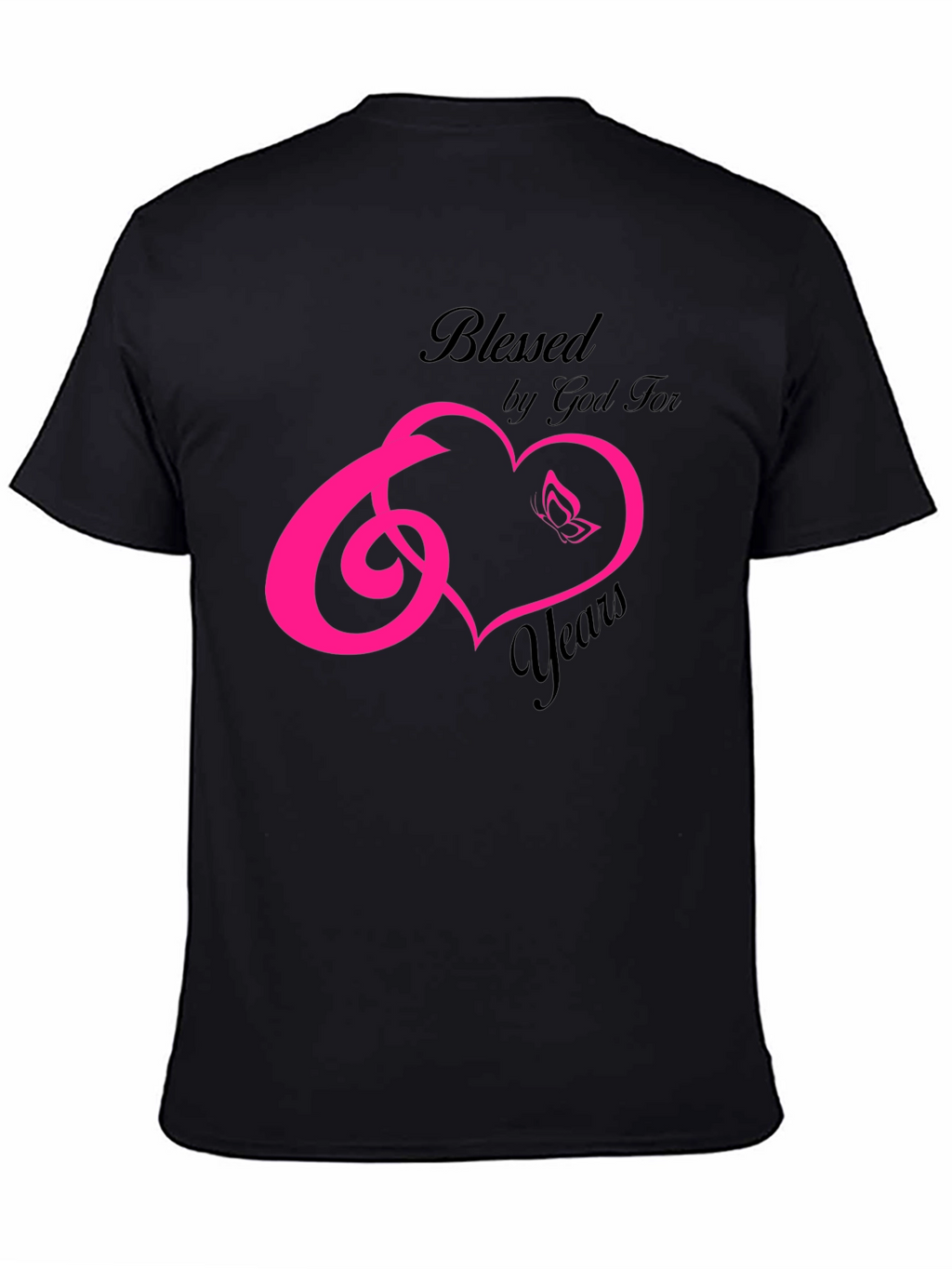 Blessed by God 60 Years Birthday T-Shirt