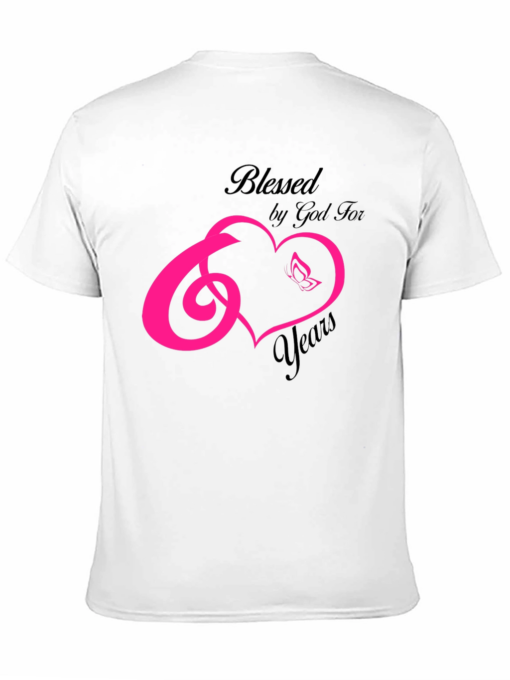 Blessed by God 60 Years Birthday T-Shirt