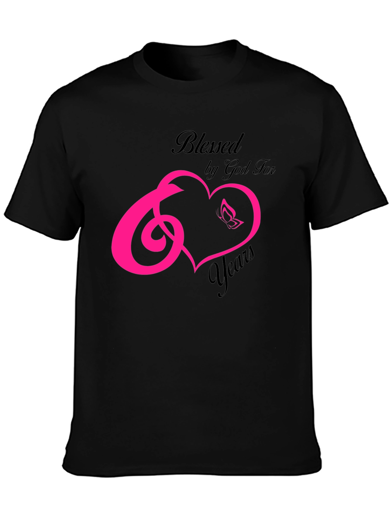 Blessed by God 60 Years Birthday T-Shirt