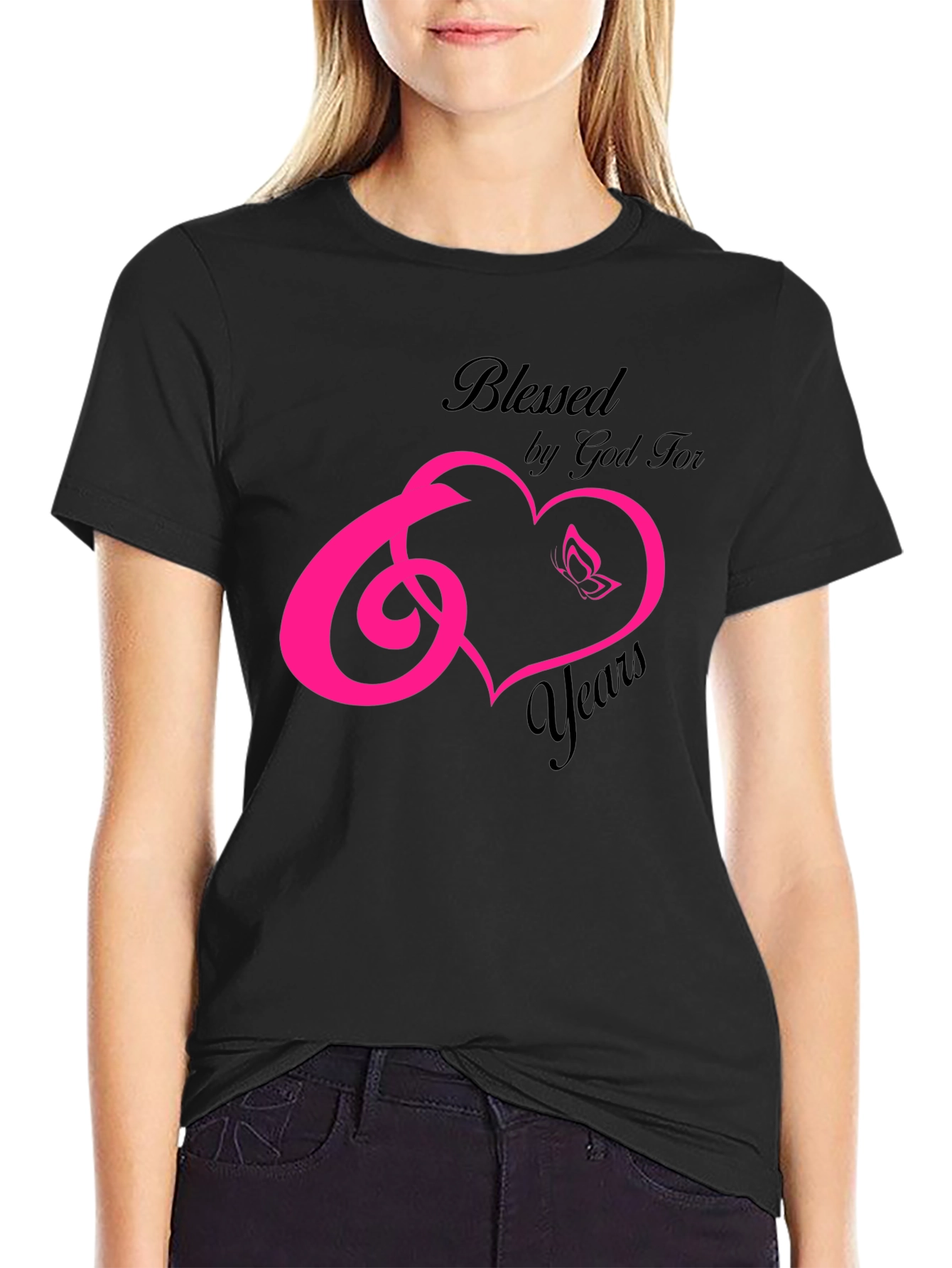 Blessed by God 60 Years Birthday T-Shirt