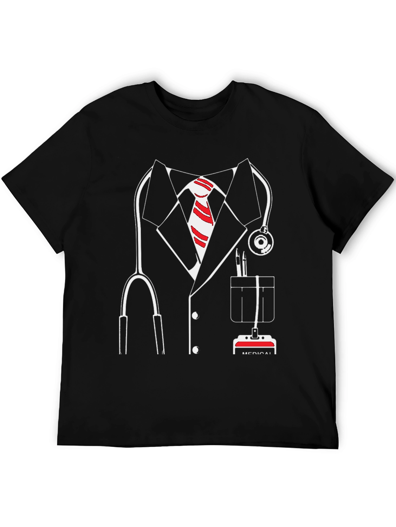 Doctor Costume T-Shirt - Medical Professional Design