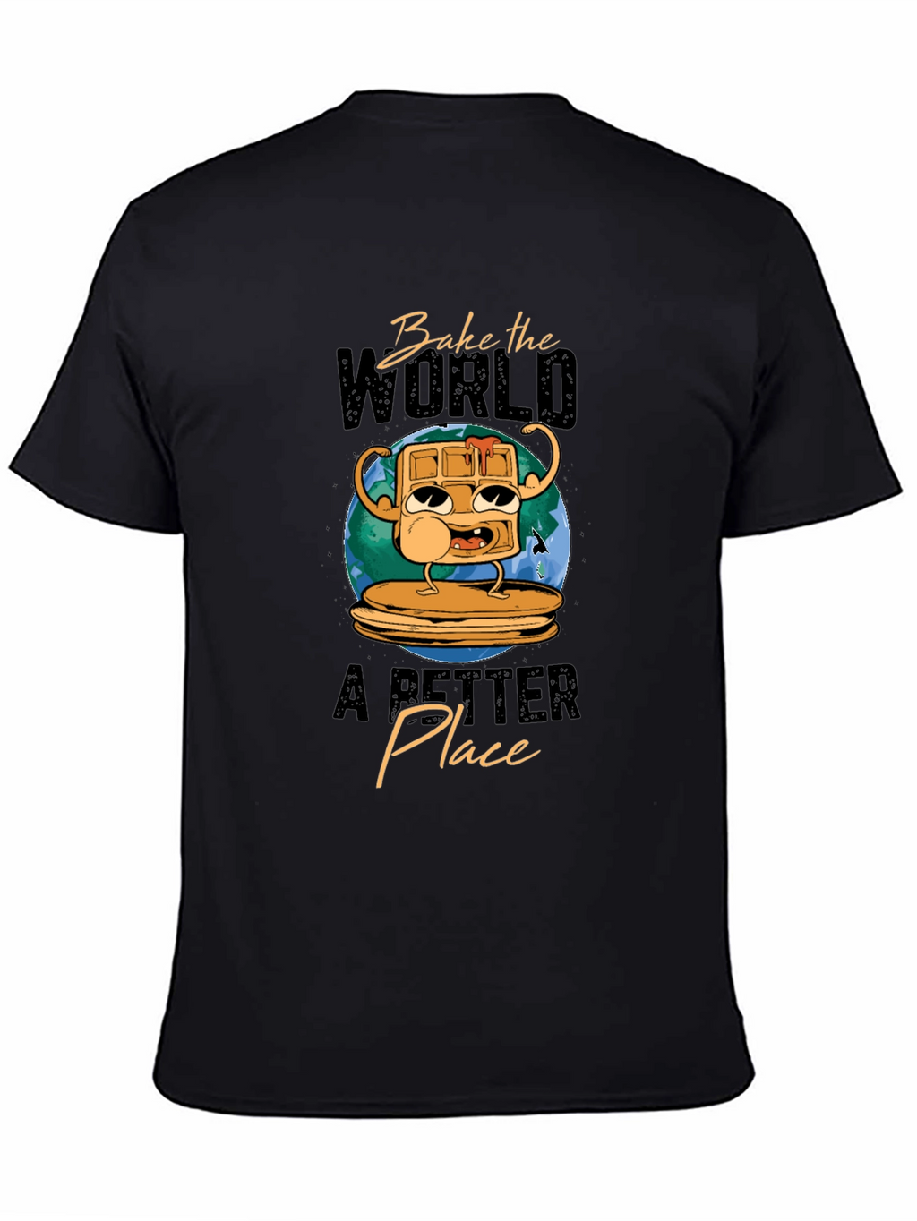 Bake the World Better Waffle T-Shirt