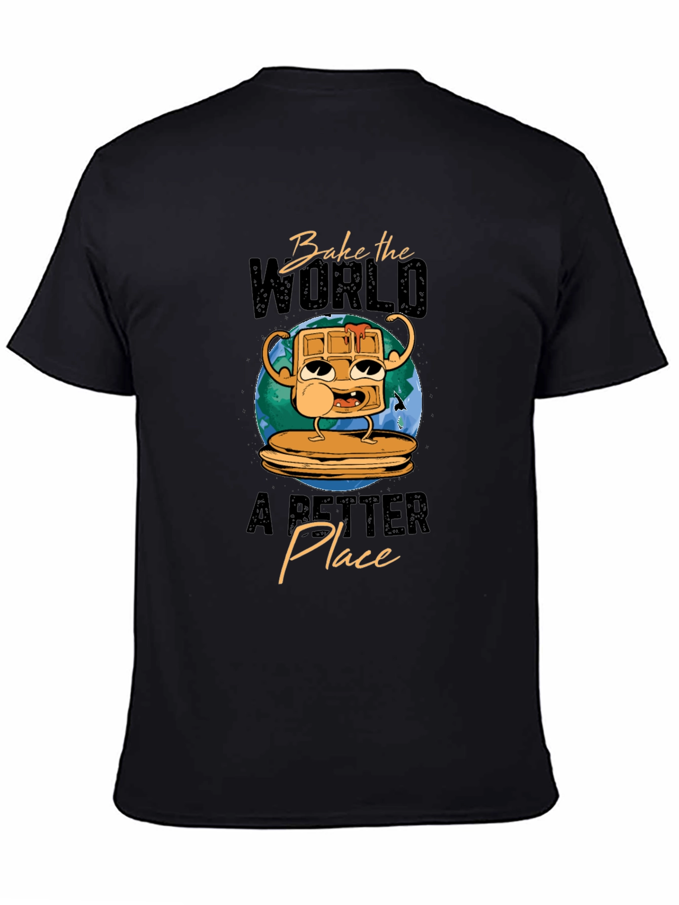 Bake the World Better Waffle T-Shirt
