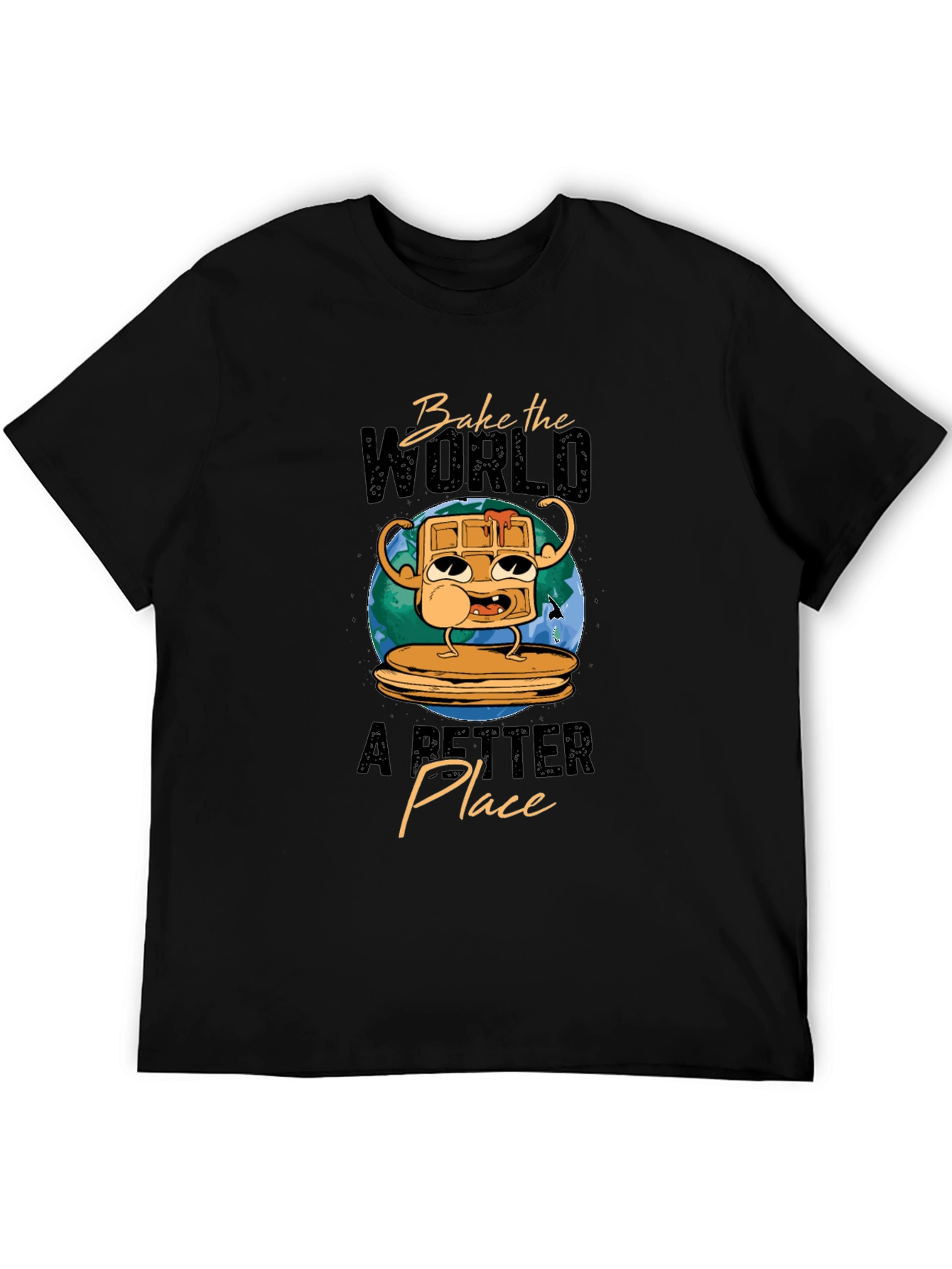 Bake the World Better Waffle T-Shirt