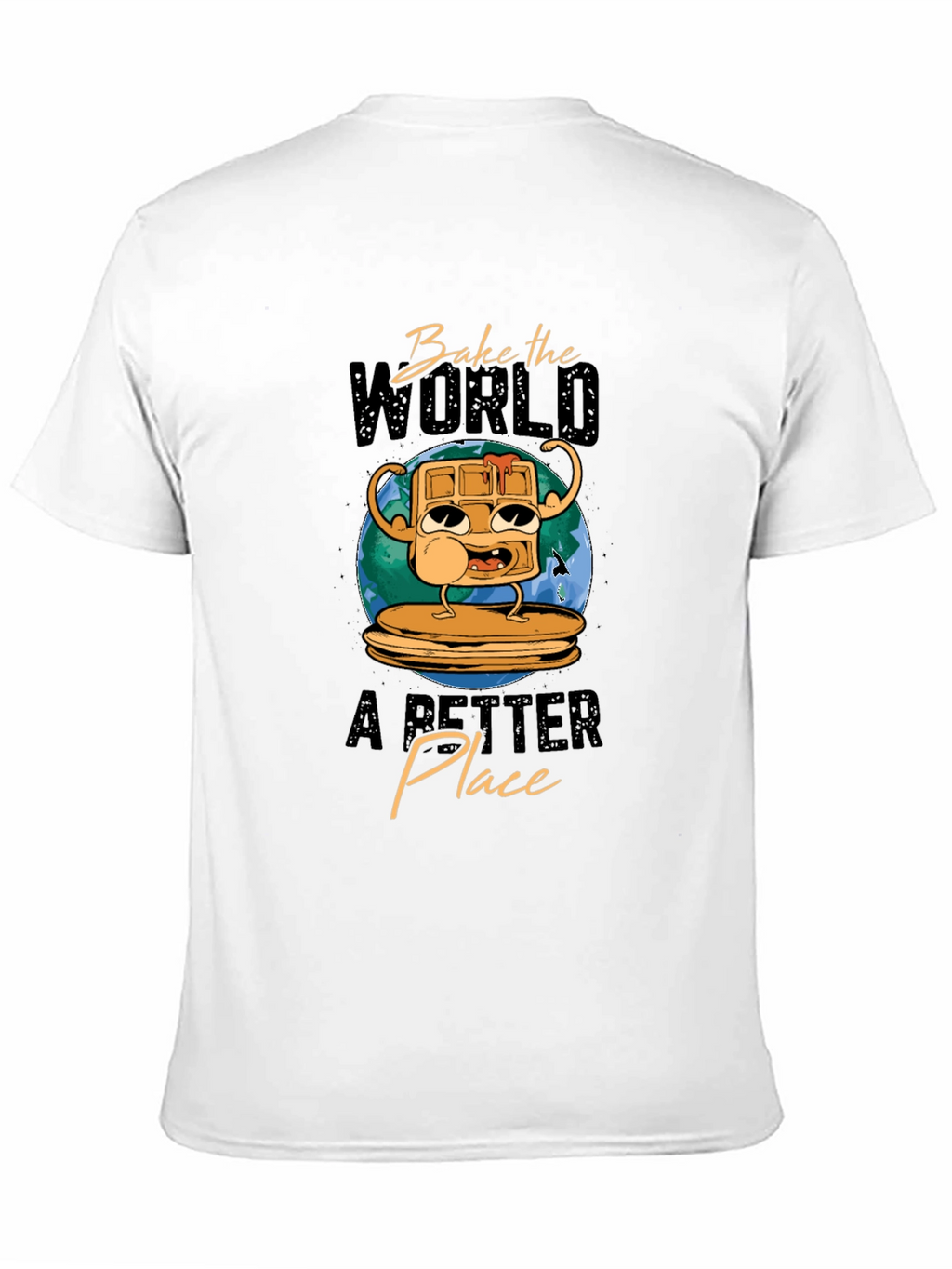 Bake the World Better Waffle T-Shirt