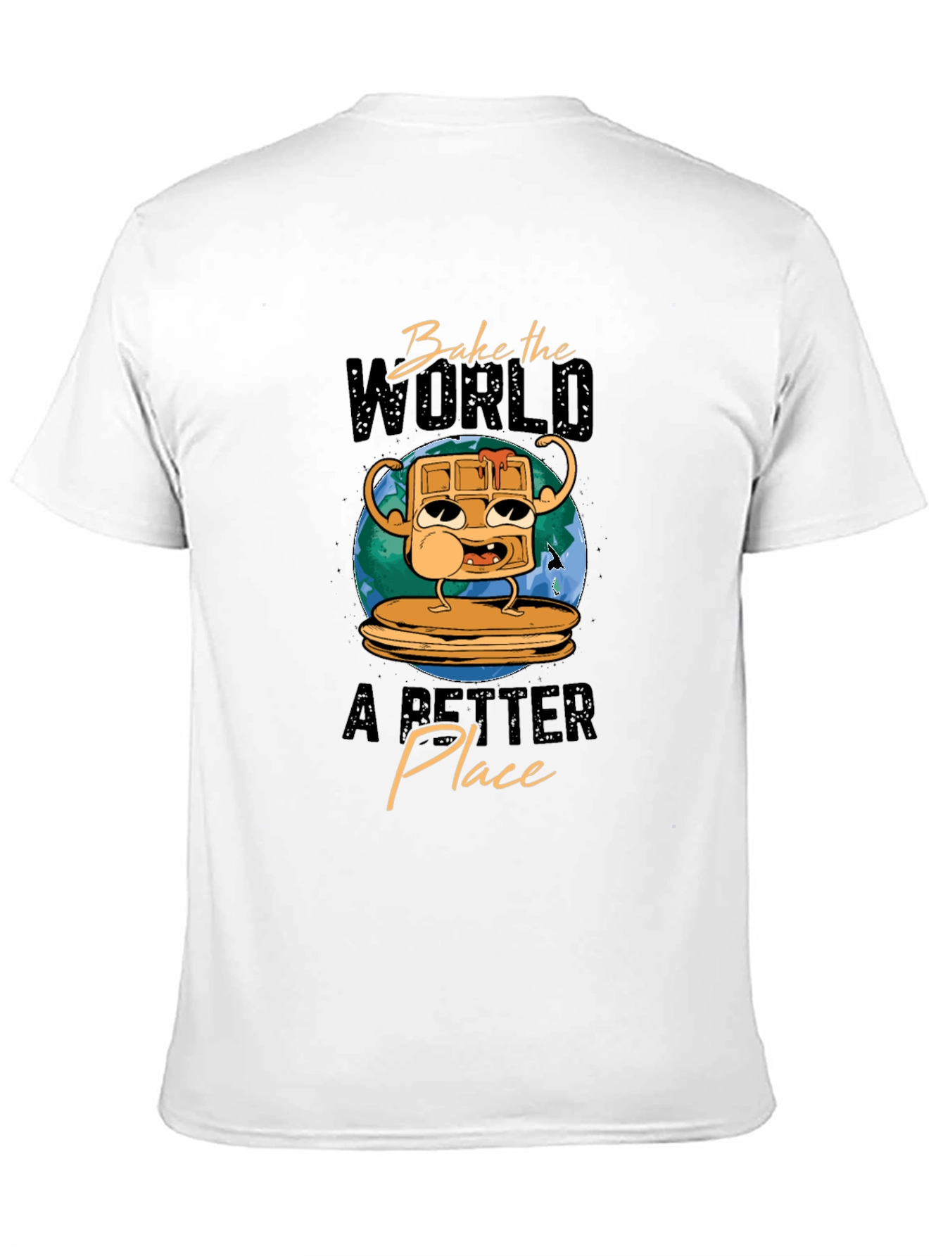 Bake the World Better Waffle T-Shirt
