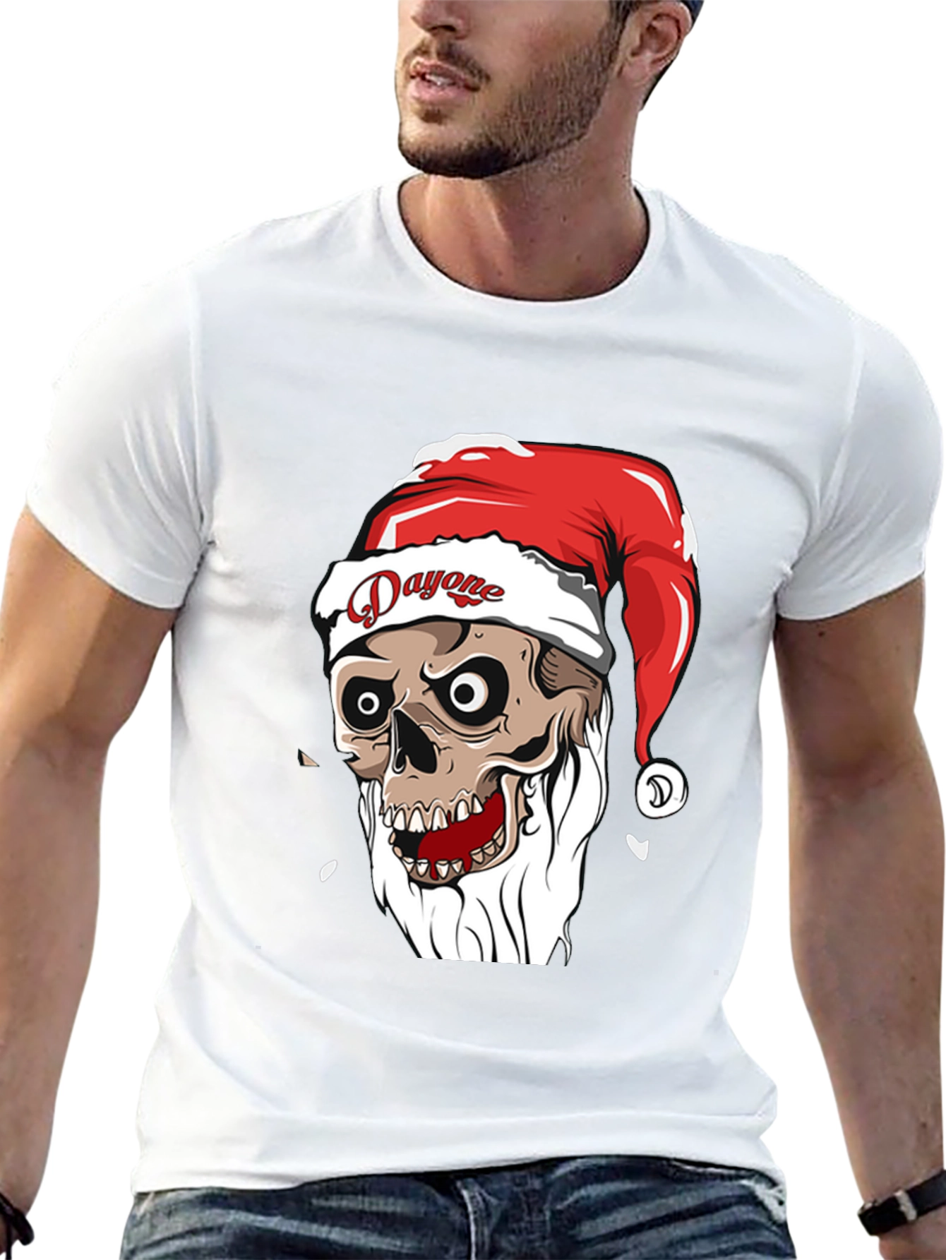 Zombie Santa T-Shirt - Dayone Design