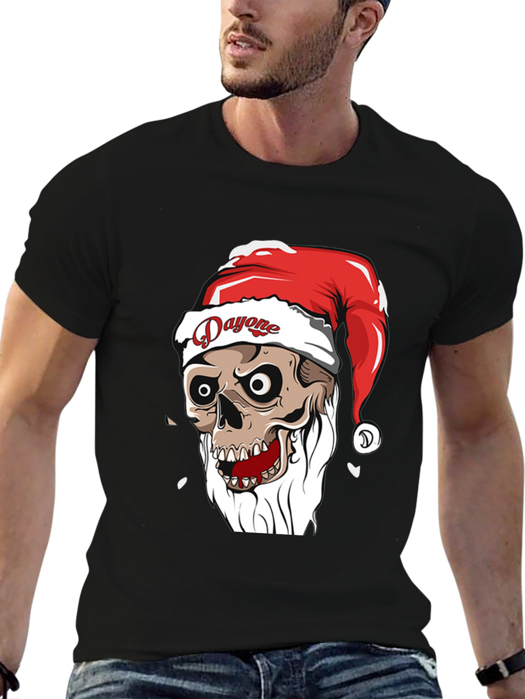 Zombie Santa T-Shirt - Dayone Design