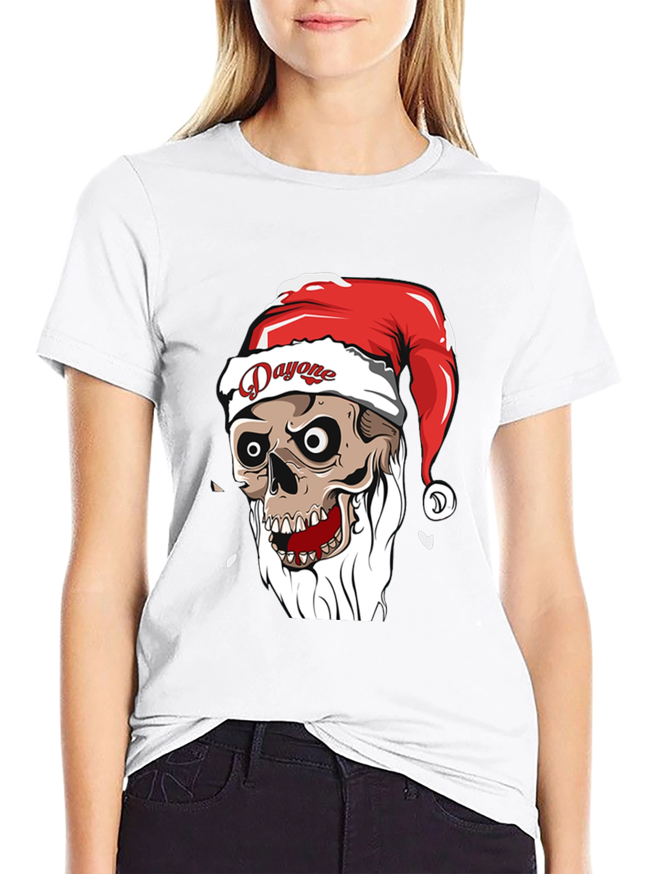 Zombie Santa T-Shirt - Dayone Design