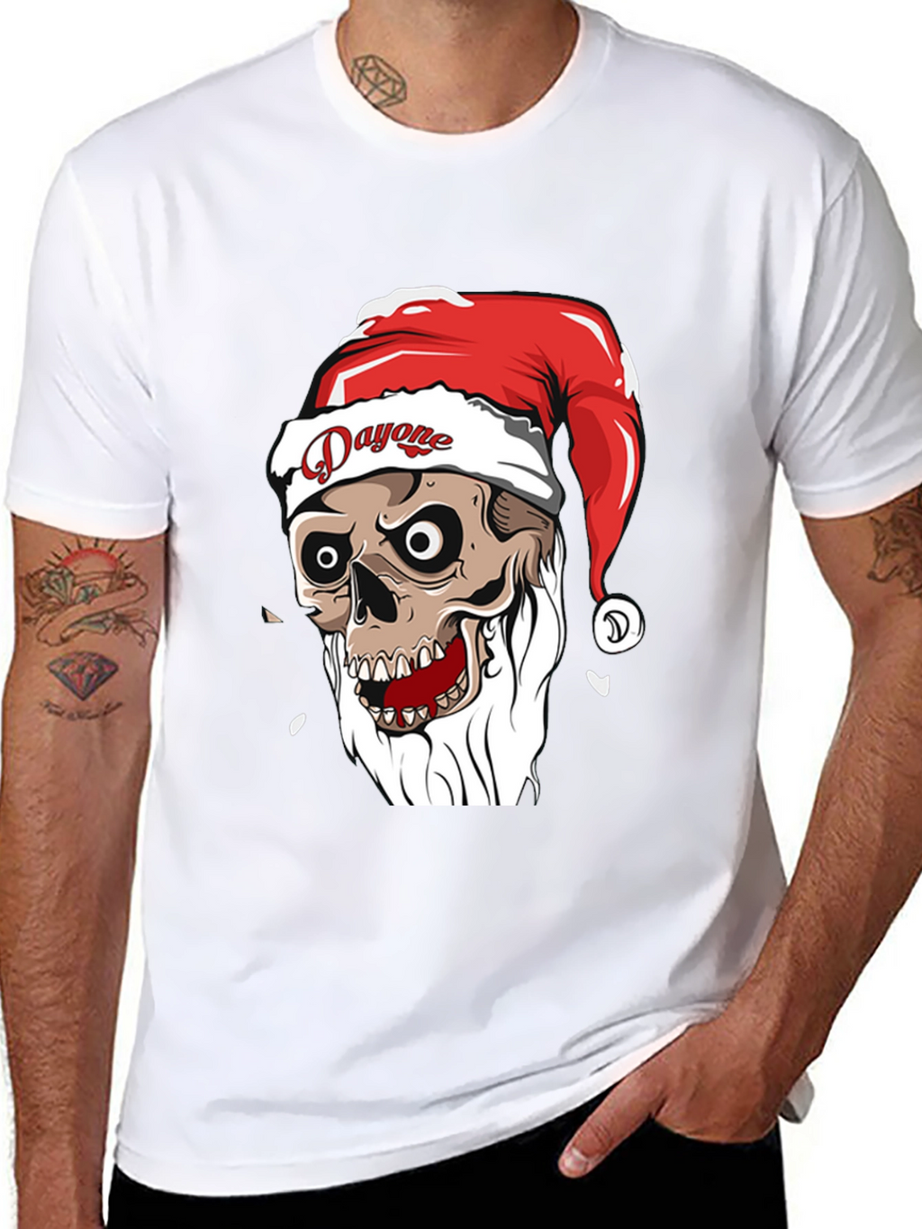 Zombie Santa T-Shirt - Dayone Design