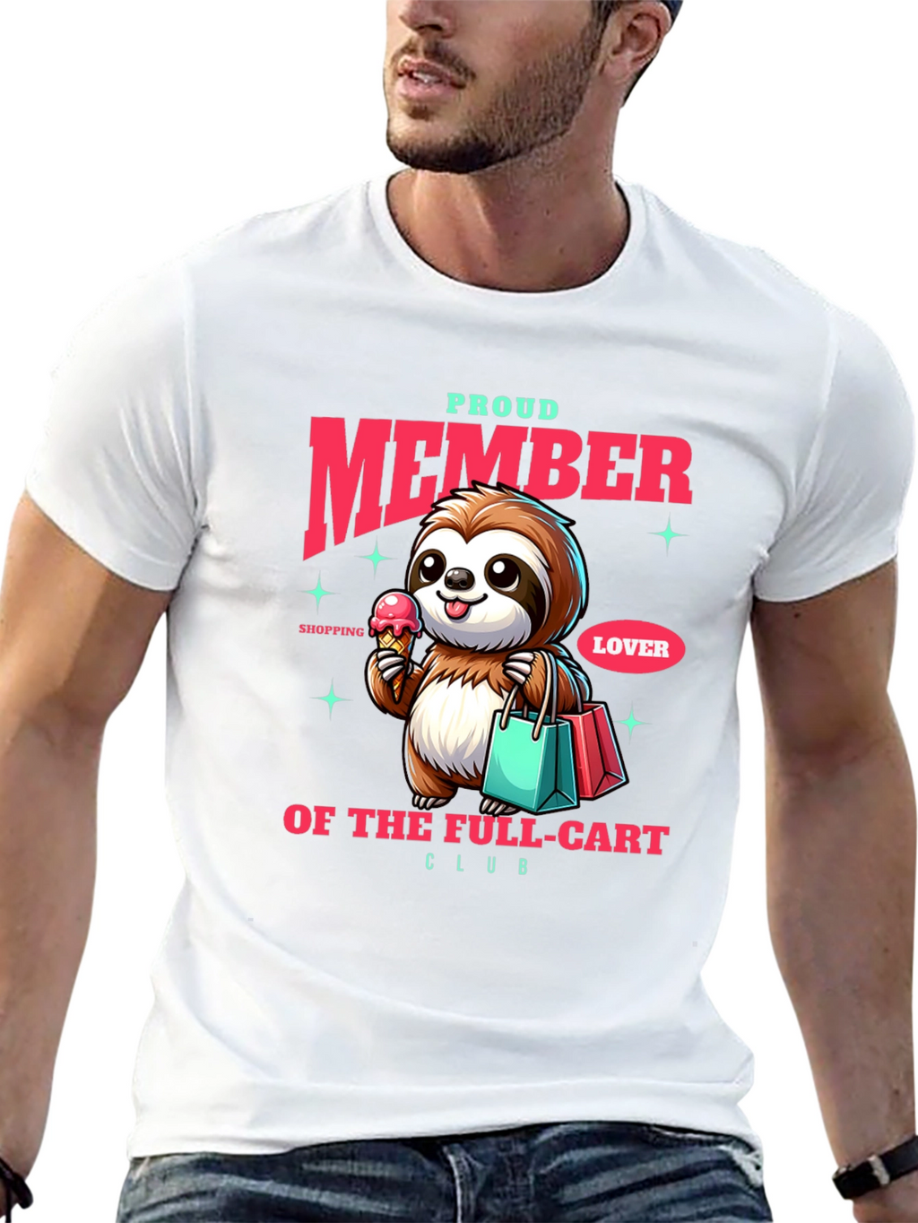 Proud Member Sloth T-Shirt