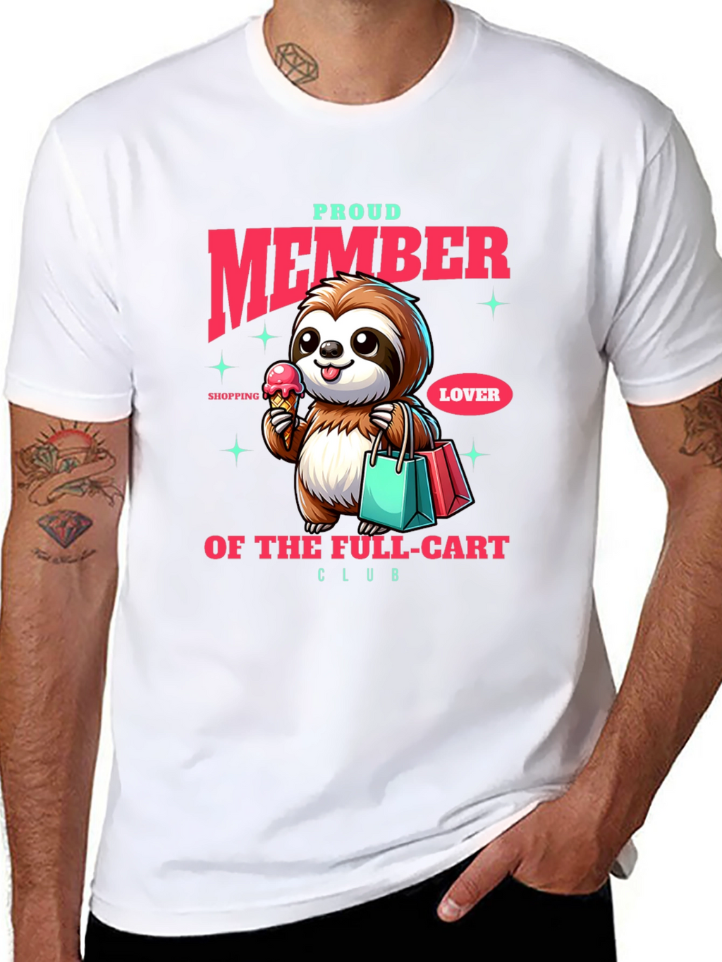 Proud Member Sloth T-Shirt