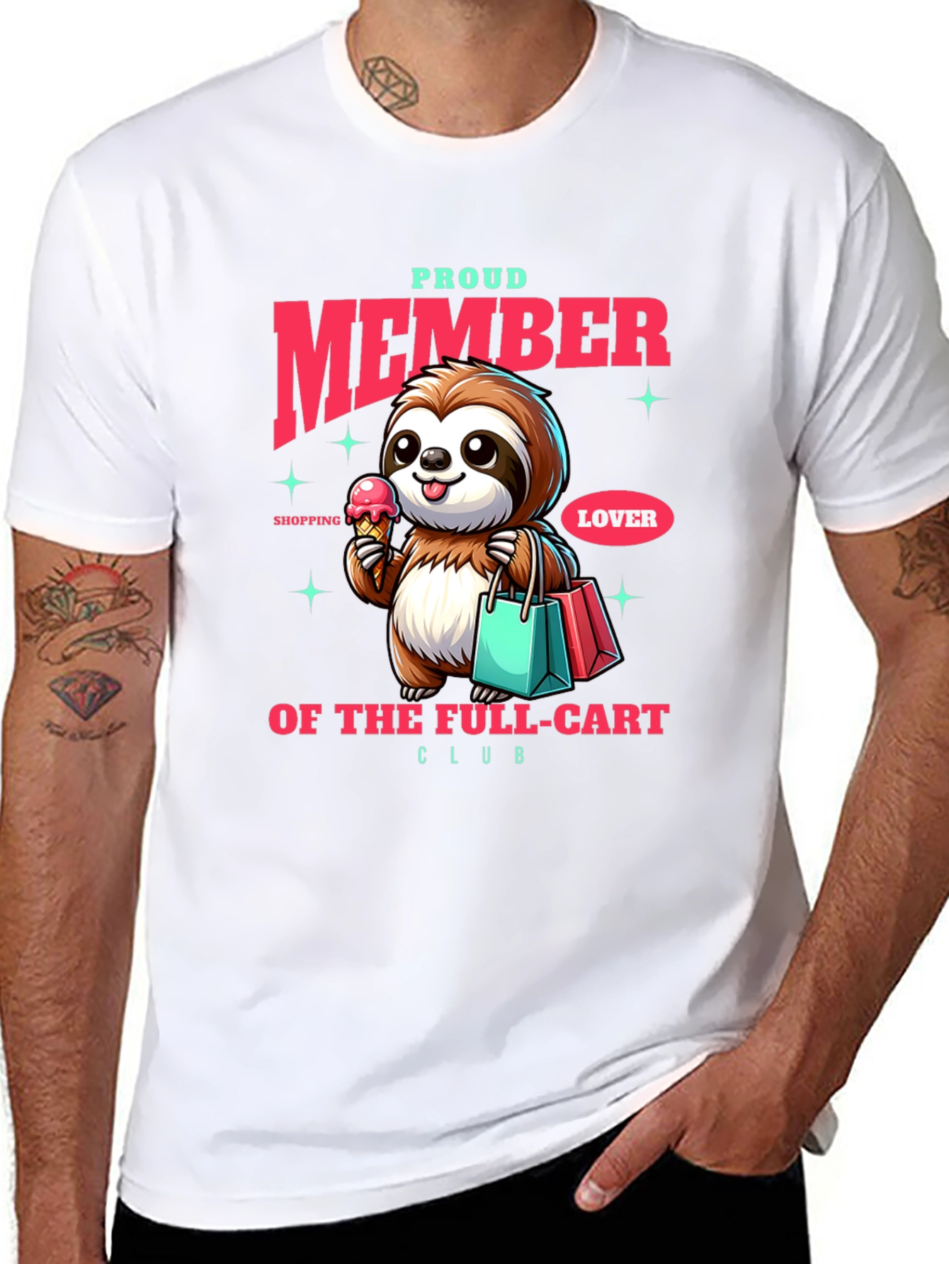 Proud Member Sloth T-Shirt