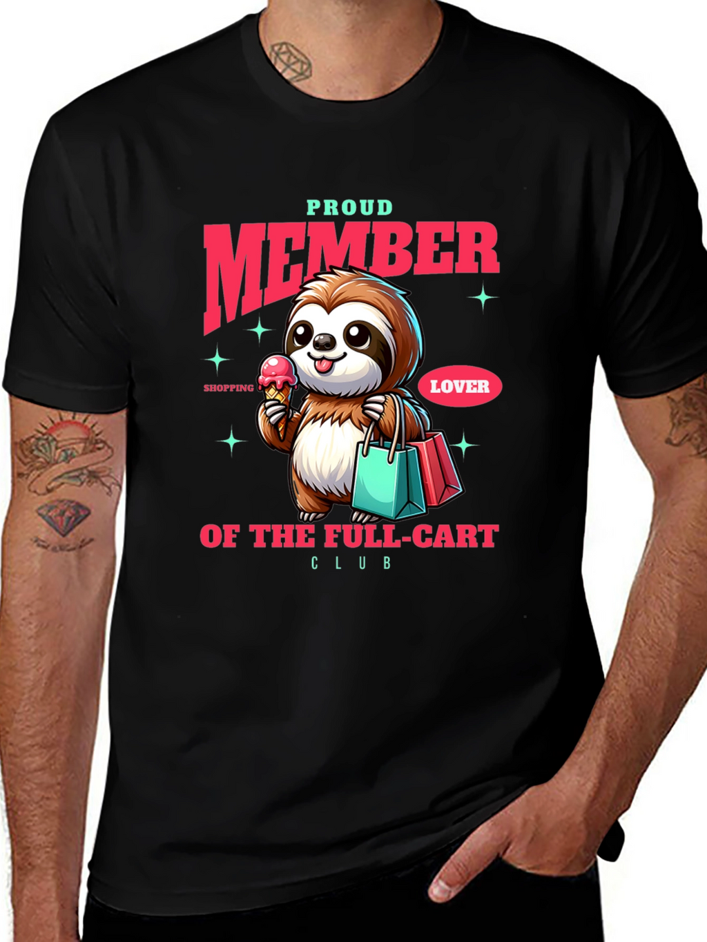 Proud Member Sloth T-Shirt