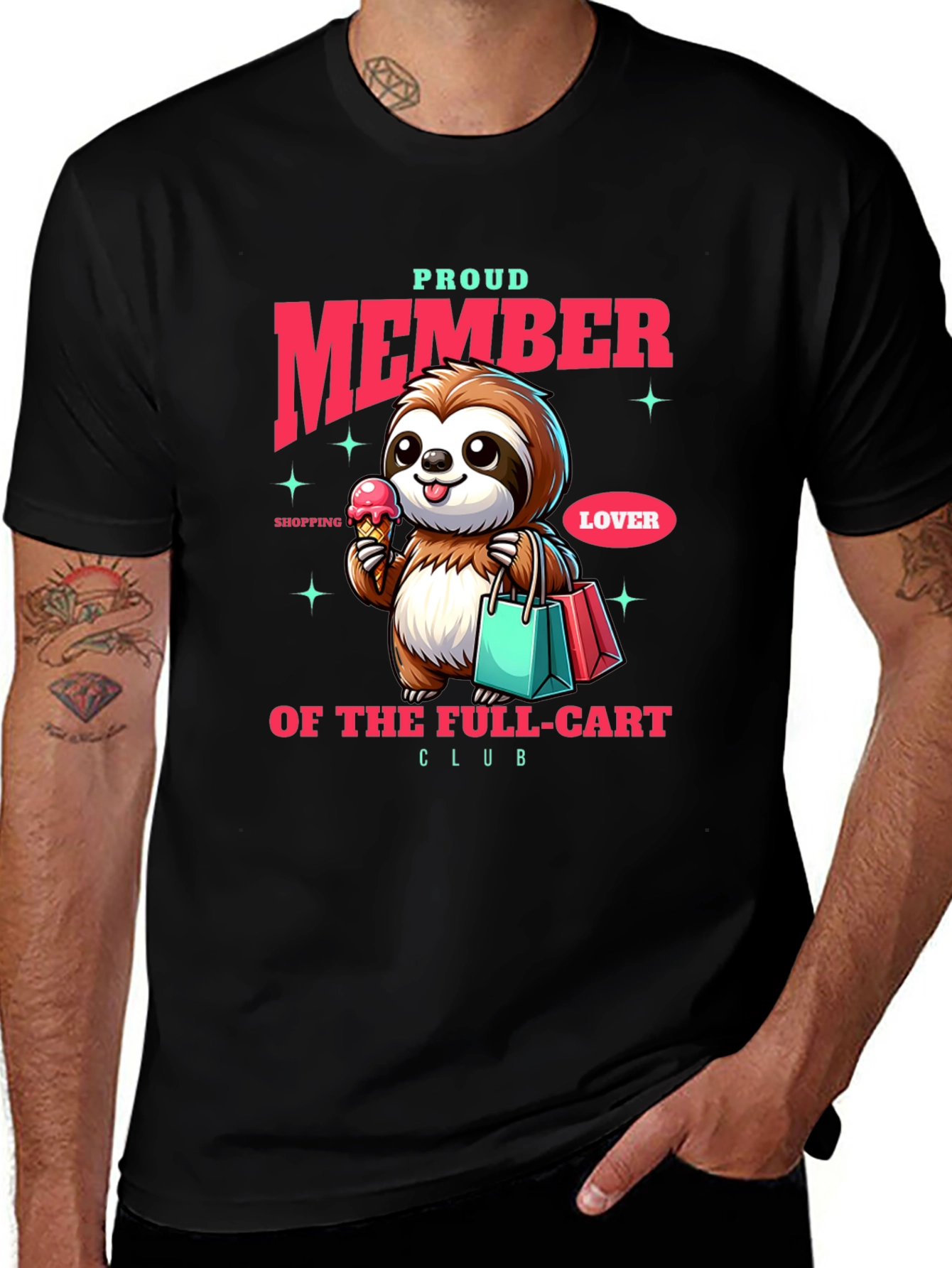 Proud Member Sloth T-Shirt
