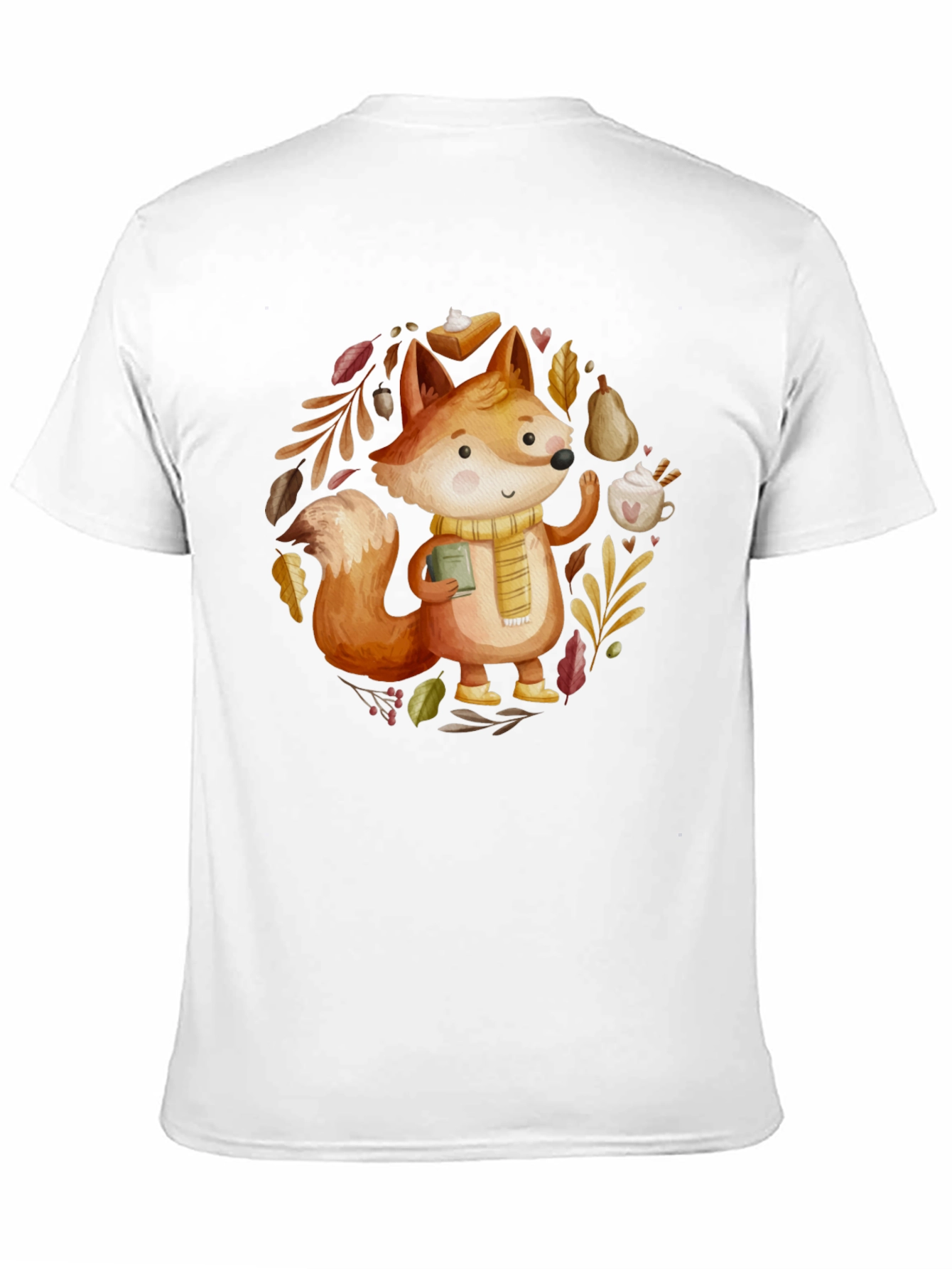 Autumn Fox T-Shirt: Cozy Fall Vibes