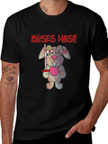 Böses Hasi T-Shirt - Evil Zombie Bunny Tee