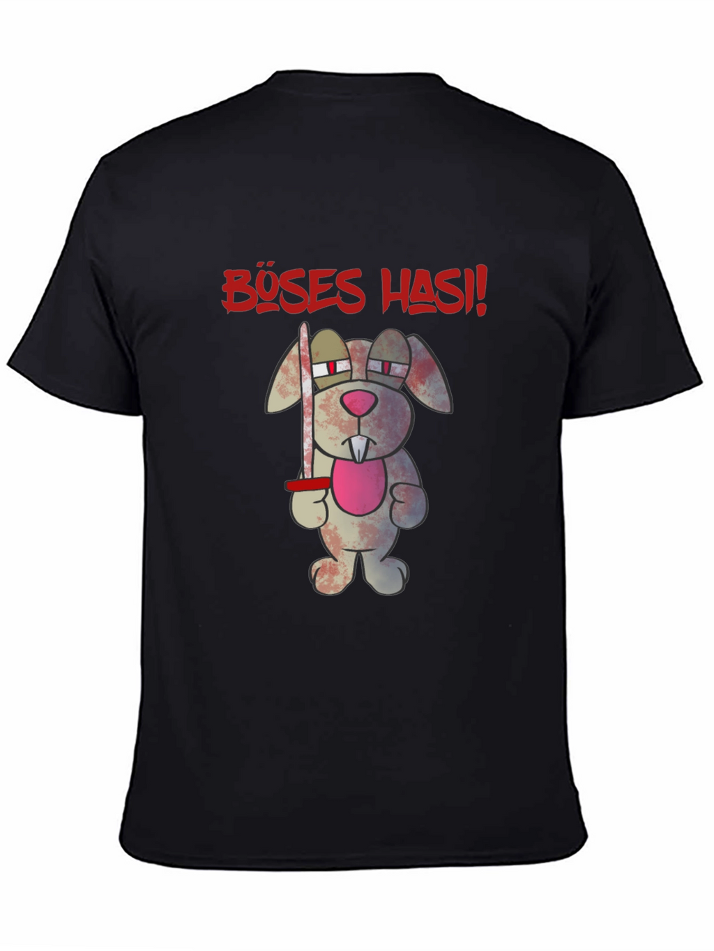 Böses Hasi T-Shirt - Evil Zombie Bunny Tee