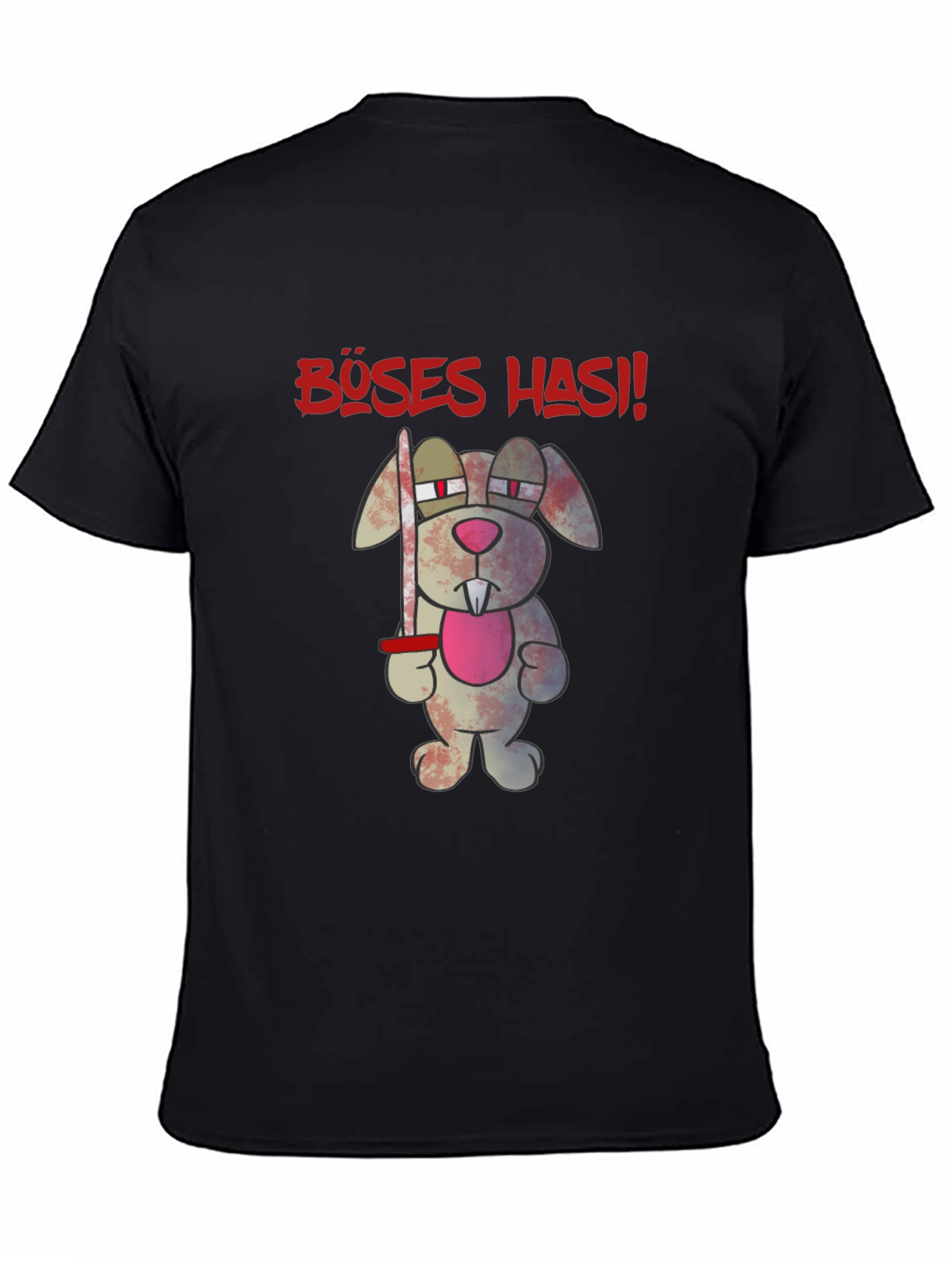 Böses Hasi T-Shirt - Evil Zombie Bunny Tee