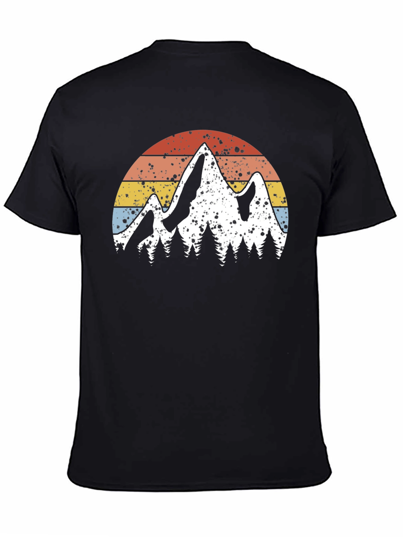 Retro Mountain Graphic T-Shirt