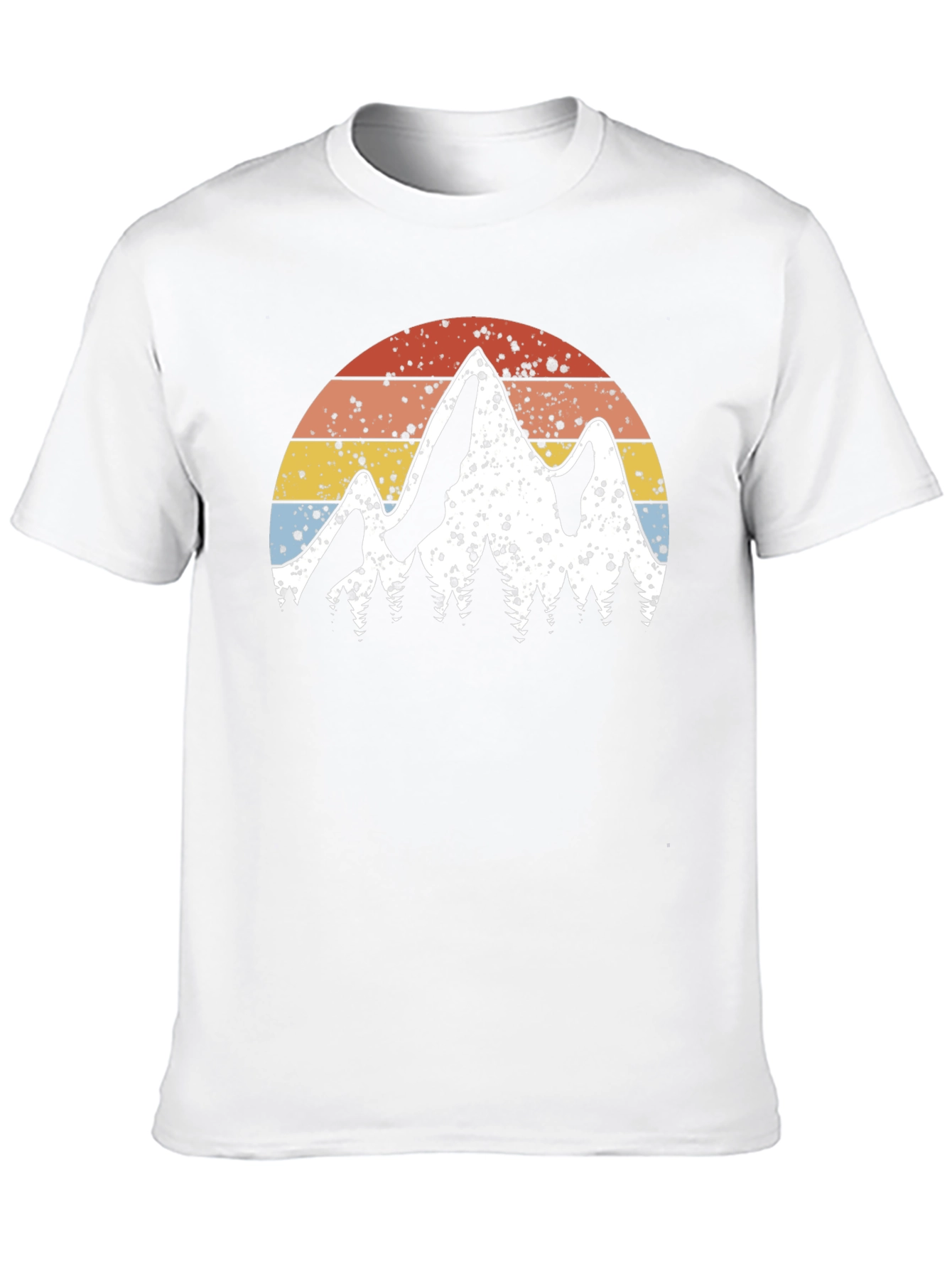 Retro Mountain Graphic T-Shirt