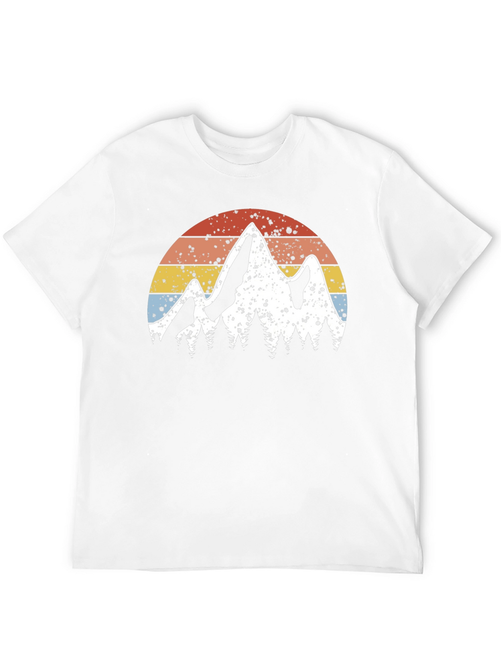 Retro Mountain Graphic T-Shirt