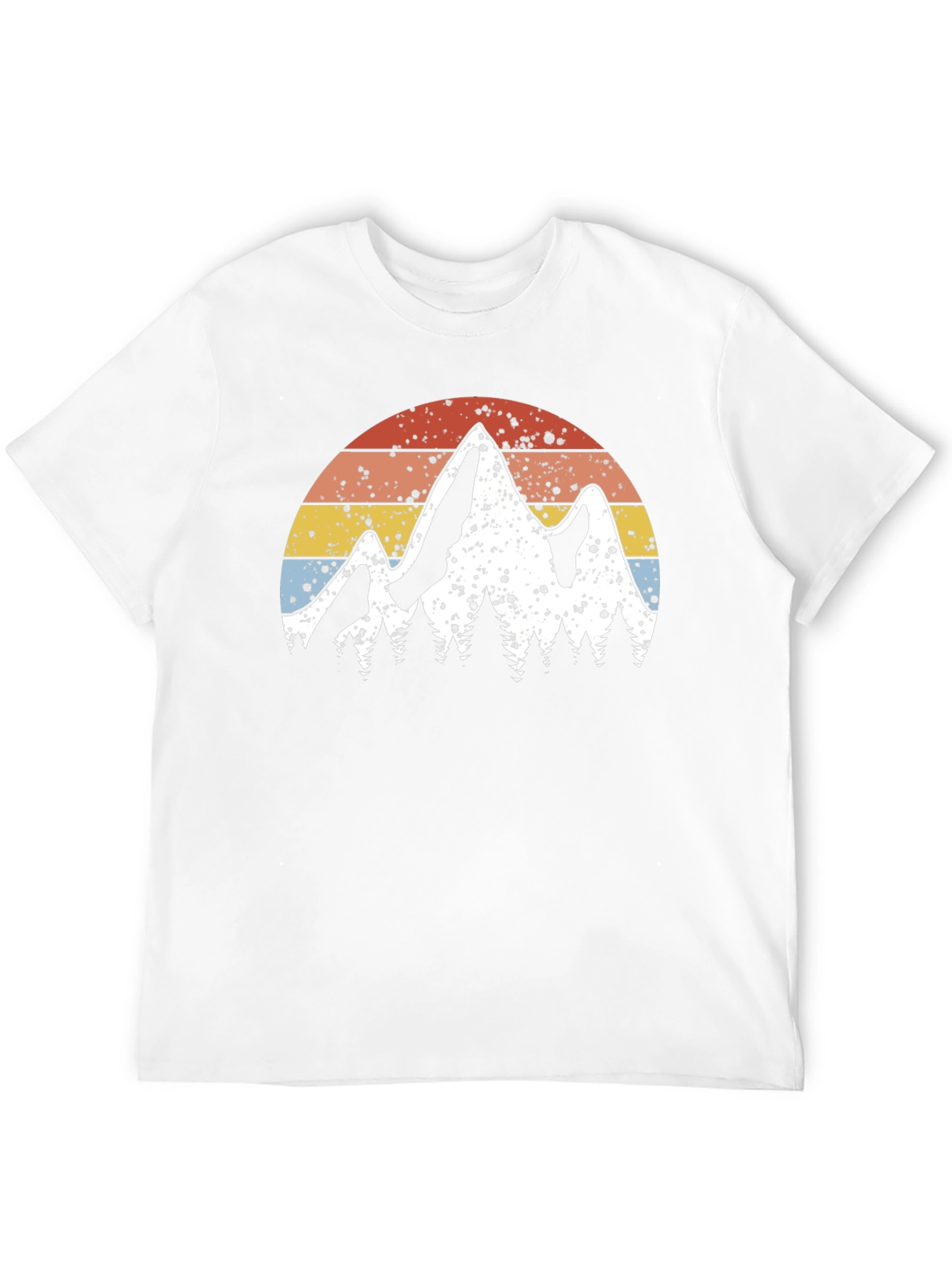 Retro Mountain Graphic T-Shirt