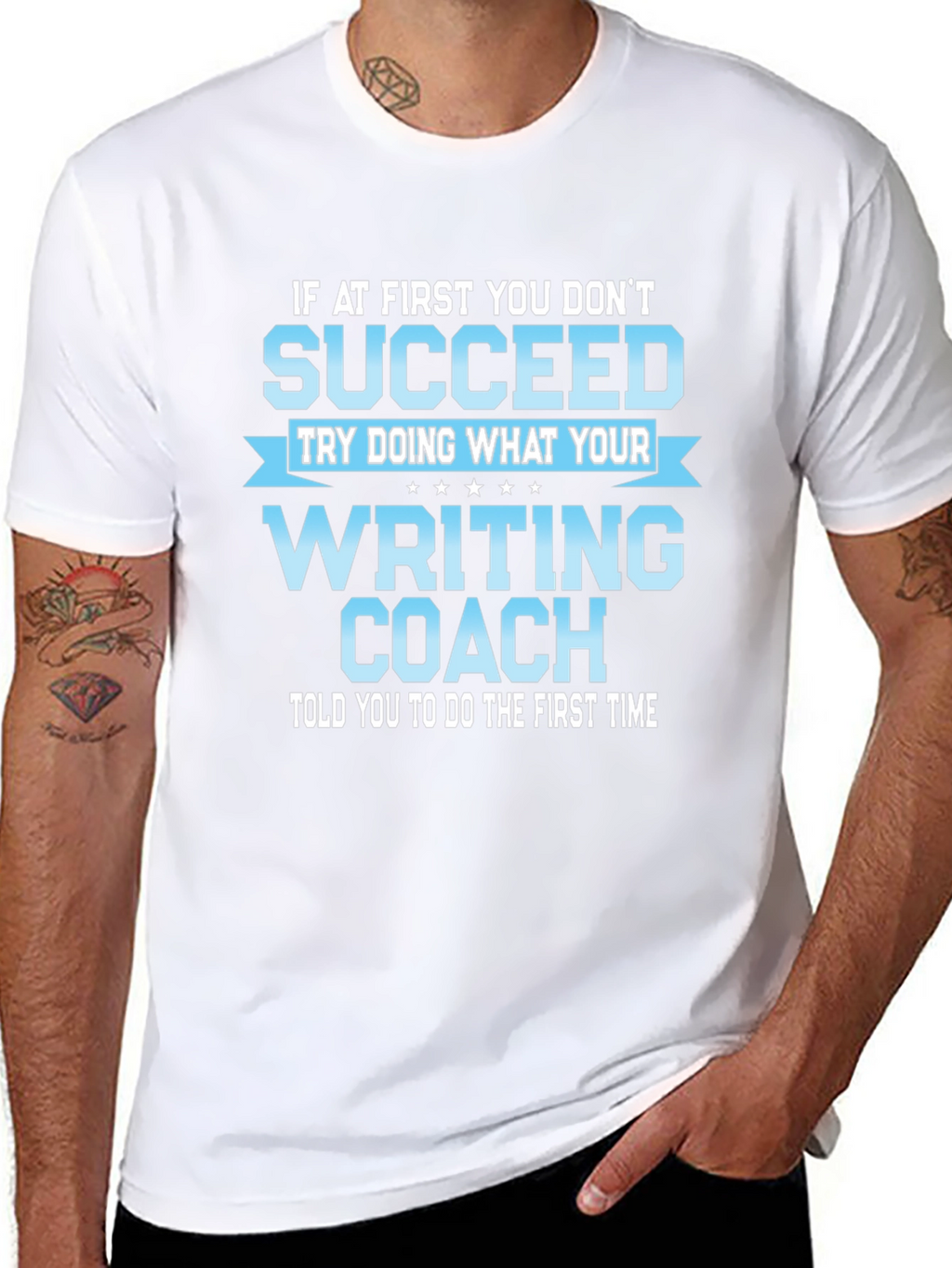 Writing Coach T-Shirt - Funny Novelty Tee