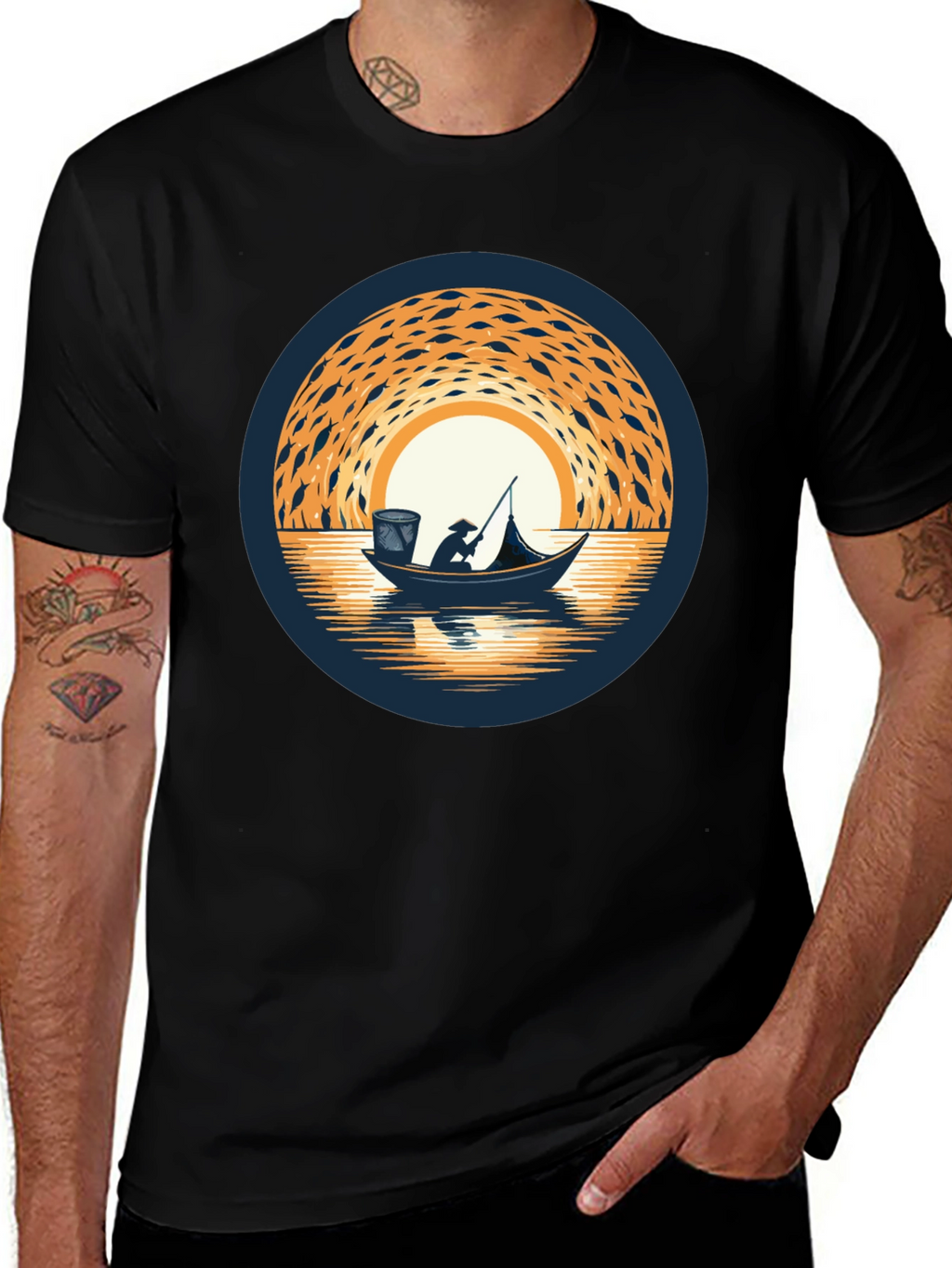 Fishing Boat Graphic Tee