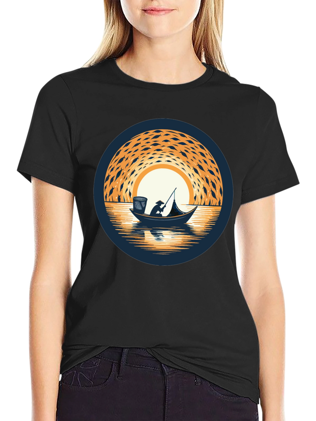 Fishing Boat Graphic Tee