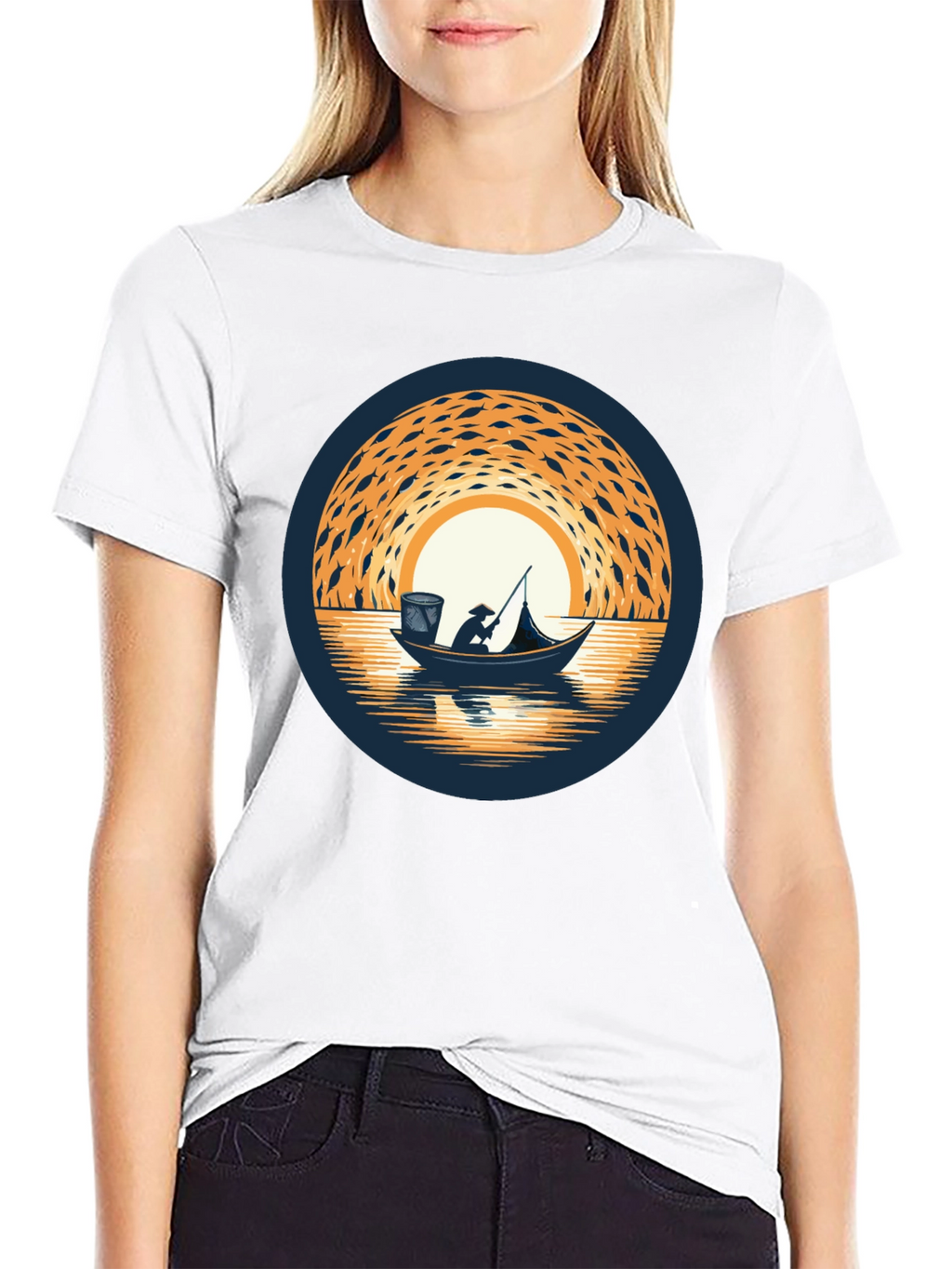 Fishing Boat Graphic Tee
