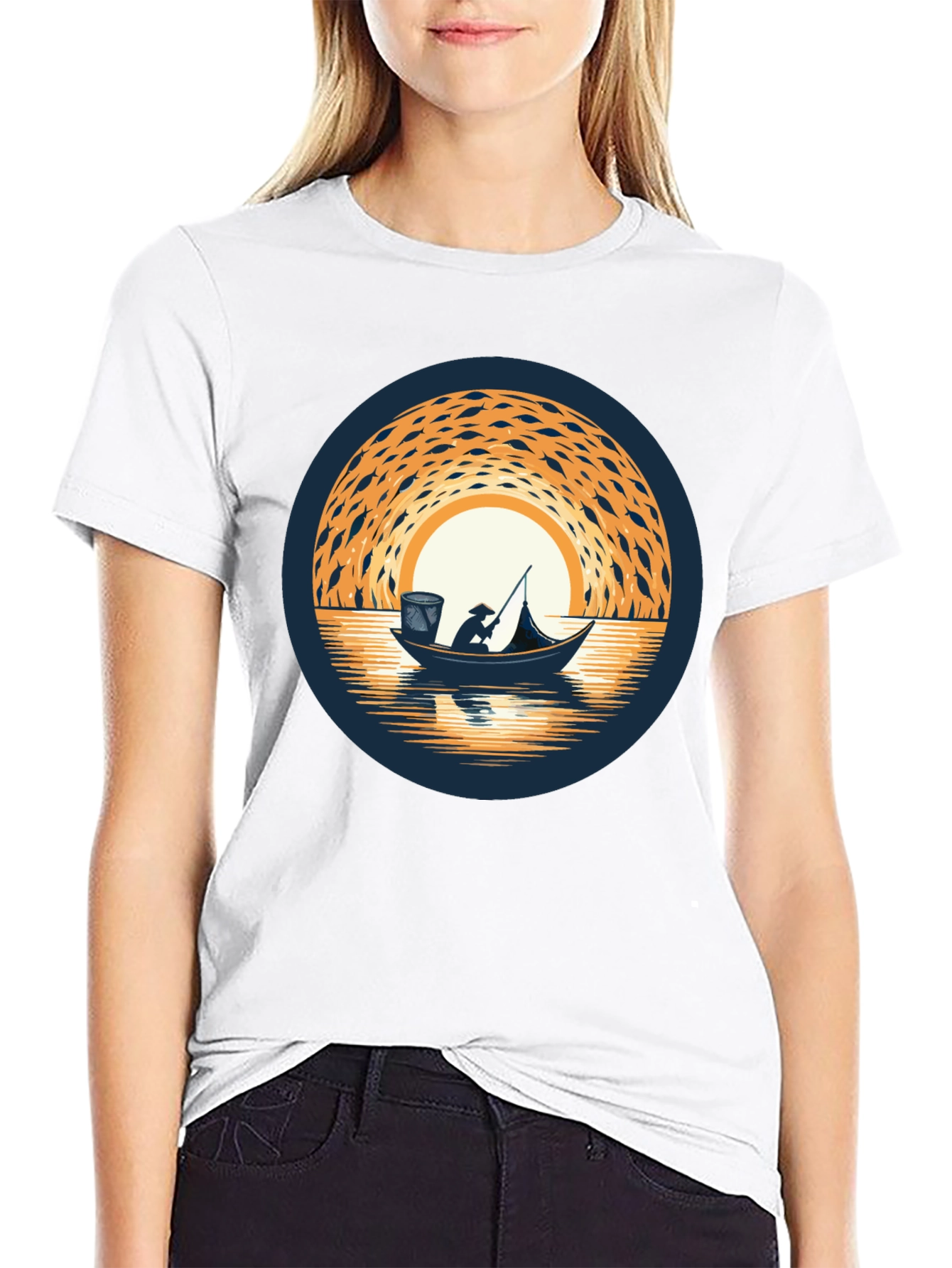 Fishing Boat Graphic Tee