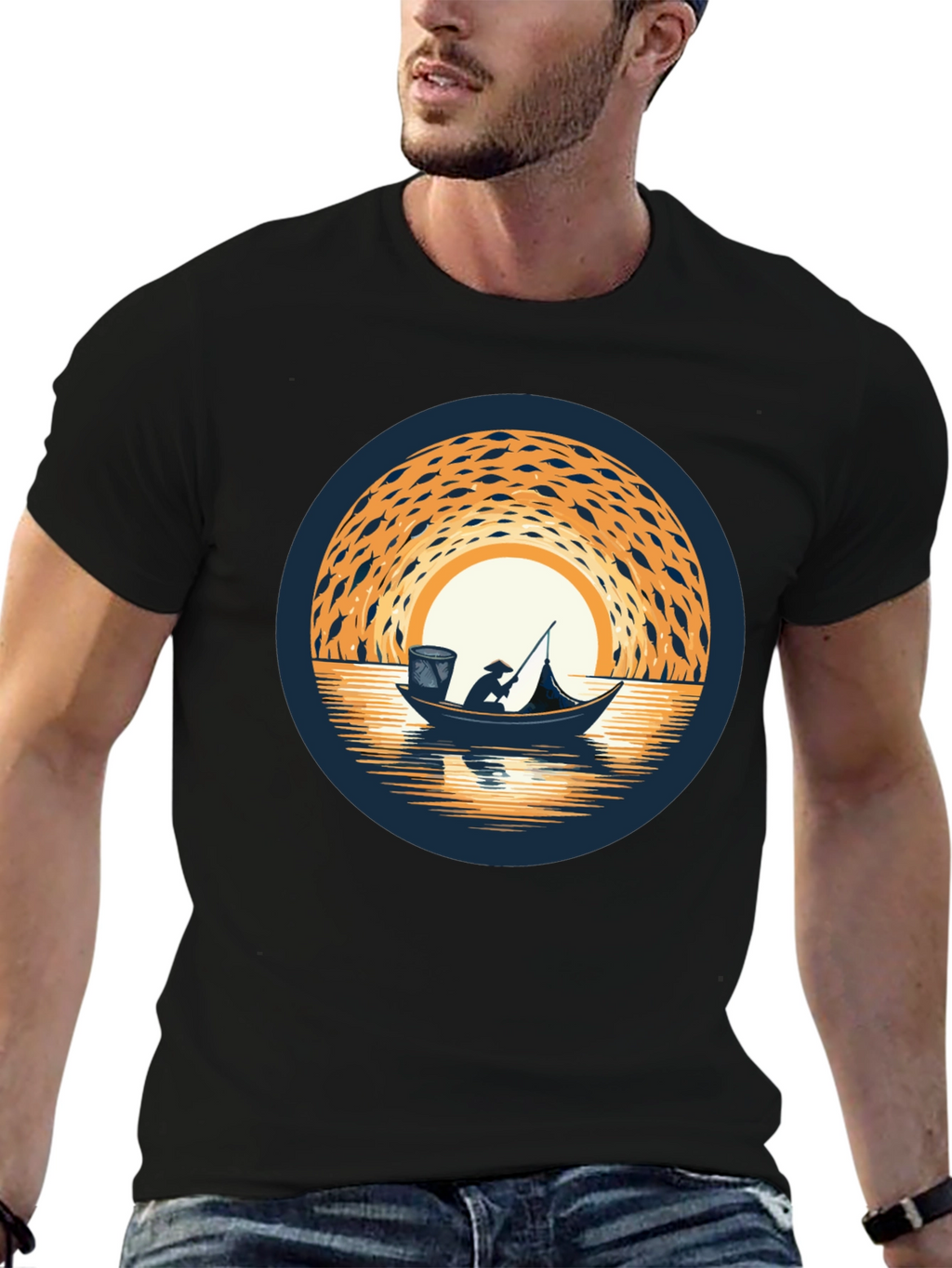 Fishing Boat Graphic Tee