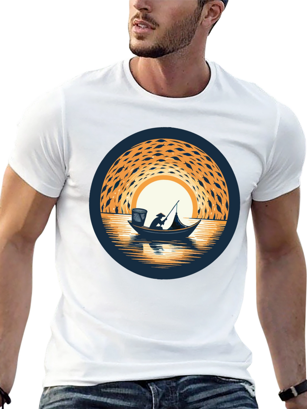 Fishing Boat Graphic Tee