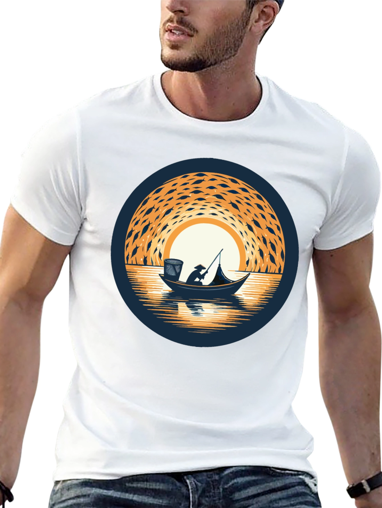 Fishing Boat Graphic Tee